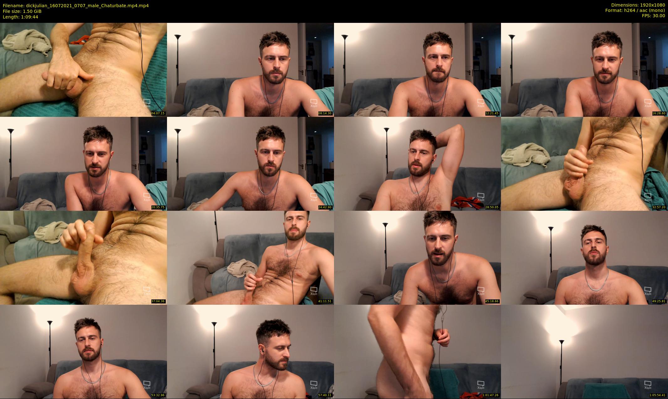 dickjulian — 70 minute Chaturbate male cam show recording, 1080p, Jul 16, 2021