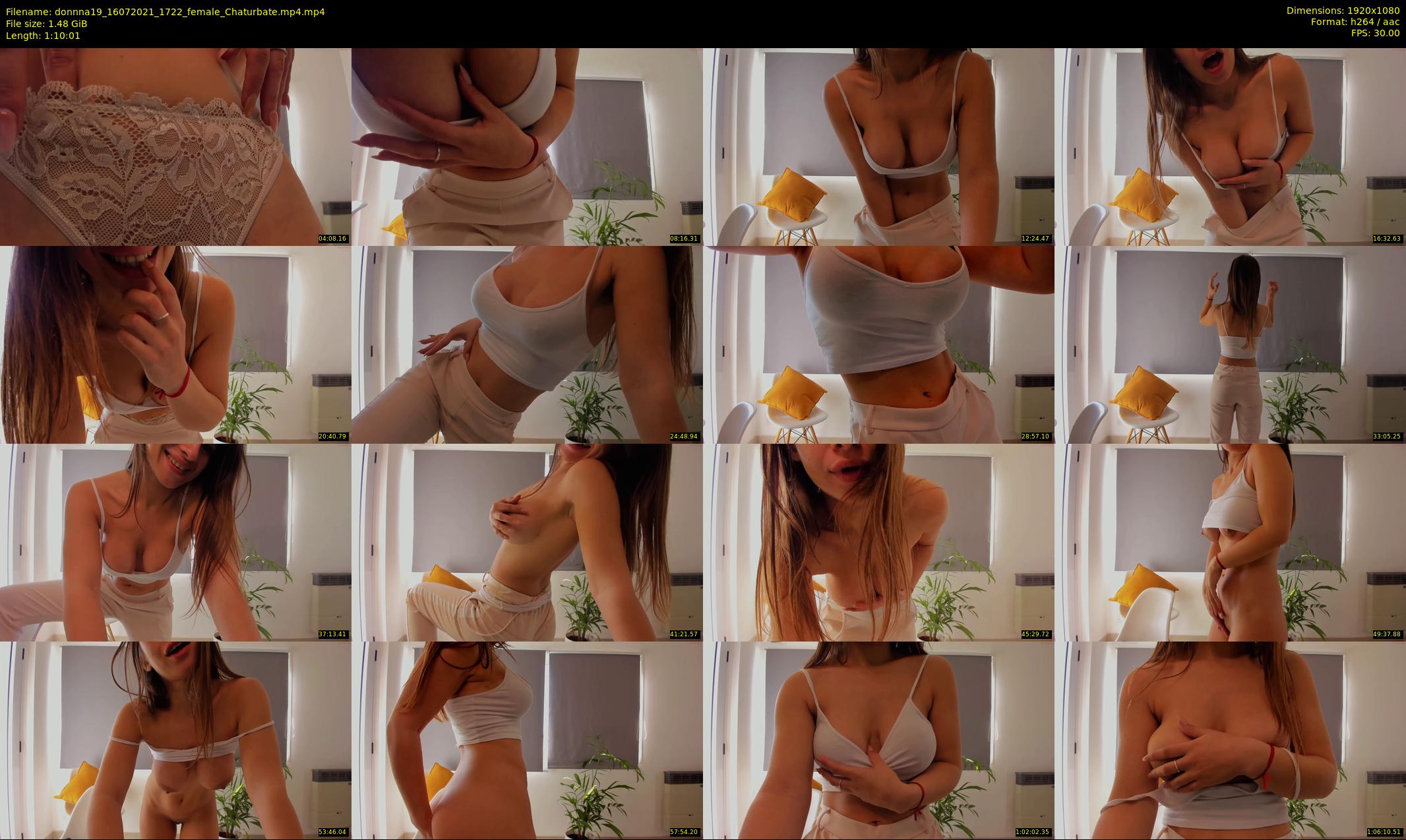 donnna19 — 71 minute Chaturbate female cam show recording, 1080p, Jul 16, 2021