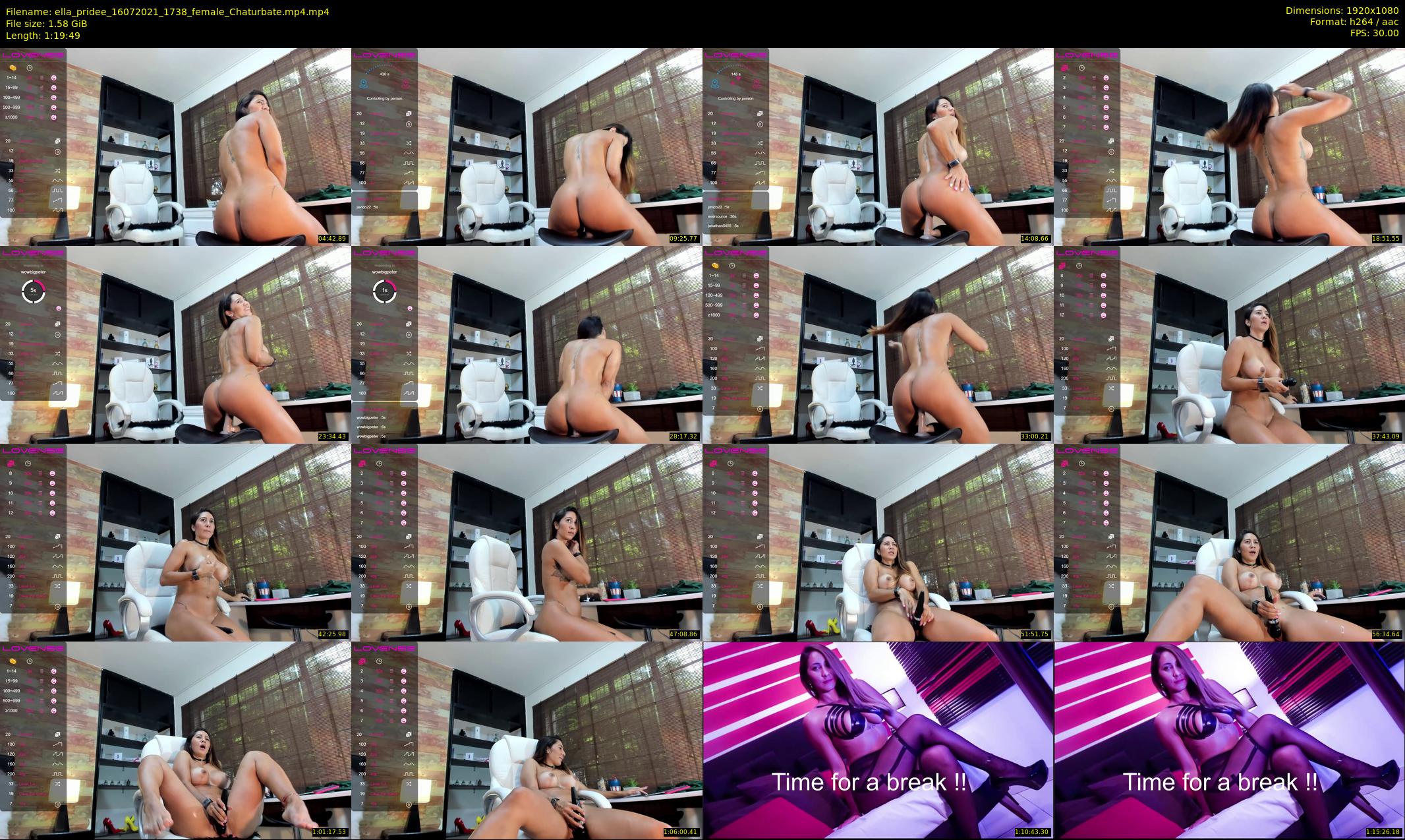 ella_pridee — 80 minute Chaturbate female cam show recording, 1080p, Jul 16, 2021