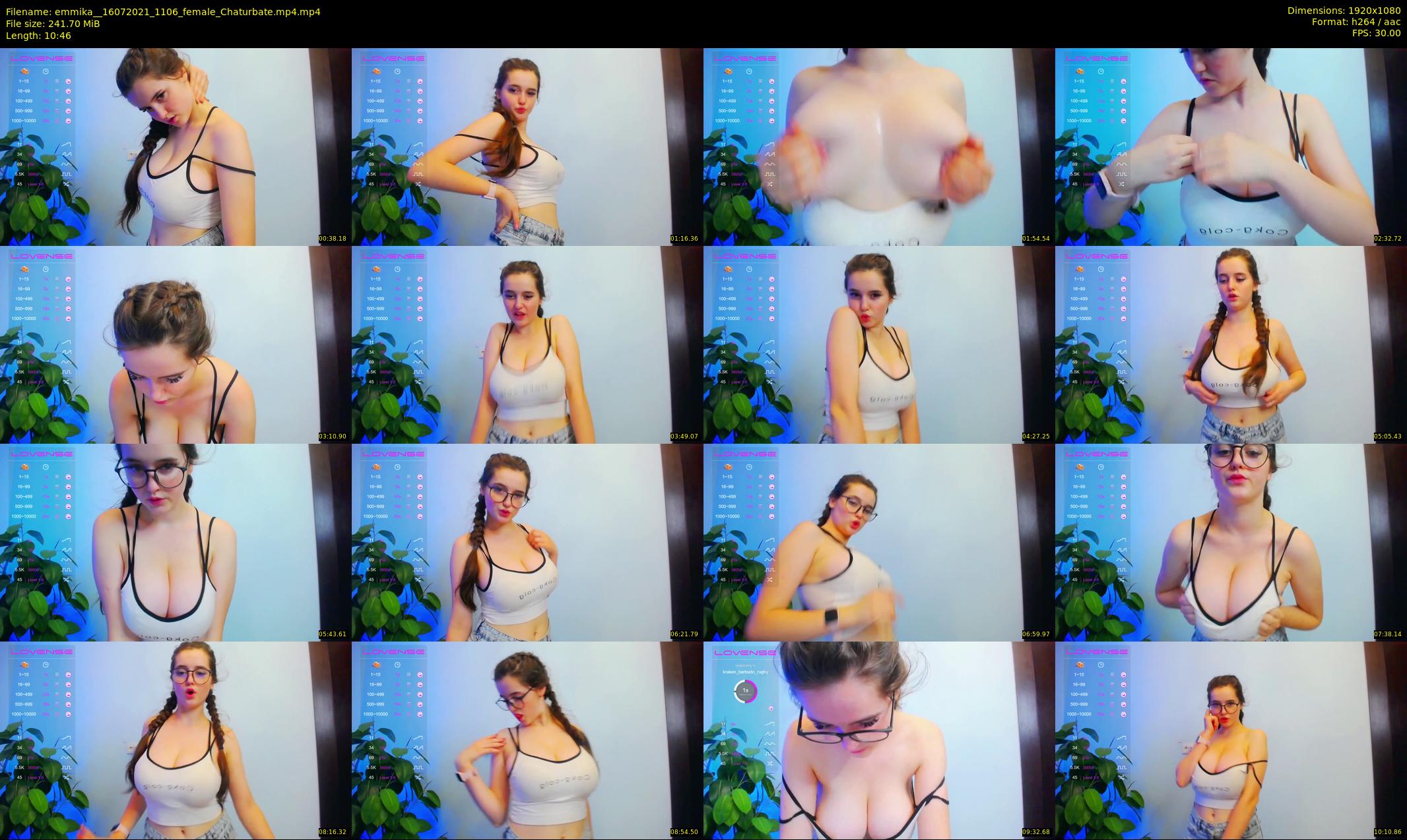 emmika_ — 11 minute Chaturbate female cam show recording, 1080p, Jul 16, 2021