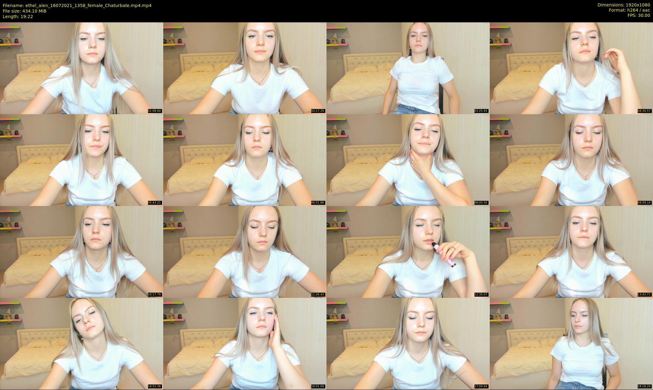 ethel_alen — 20 minute Chaturbate female cam show recording, 1080p, Jul 16, 2021