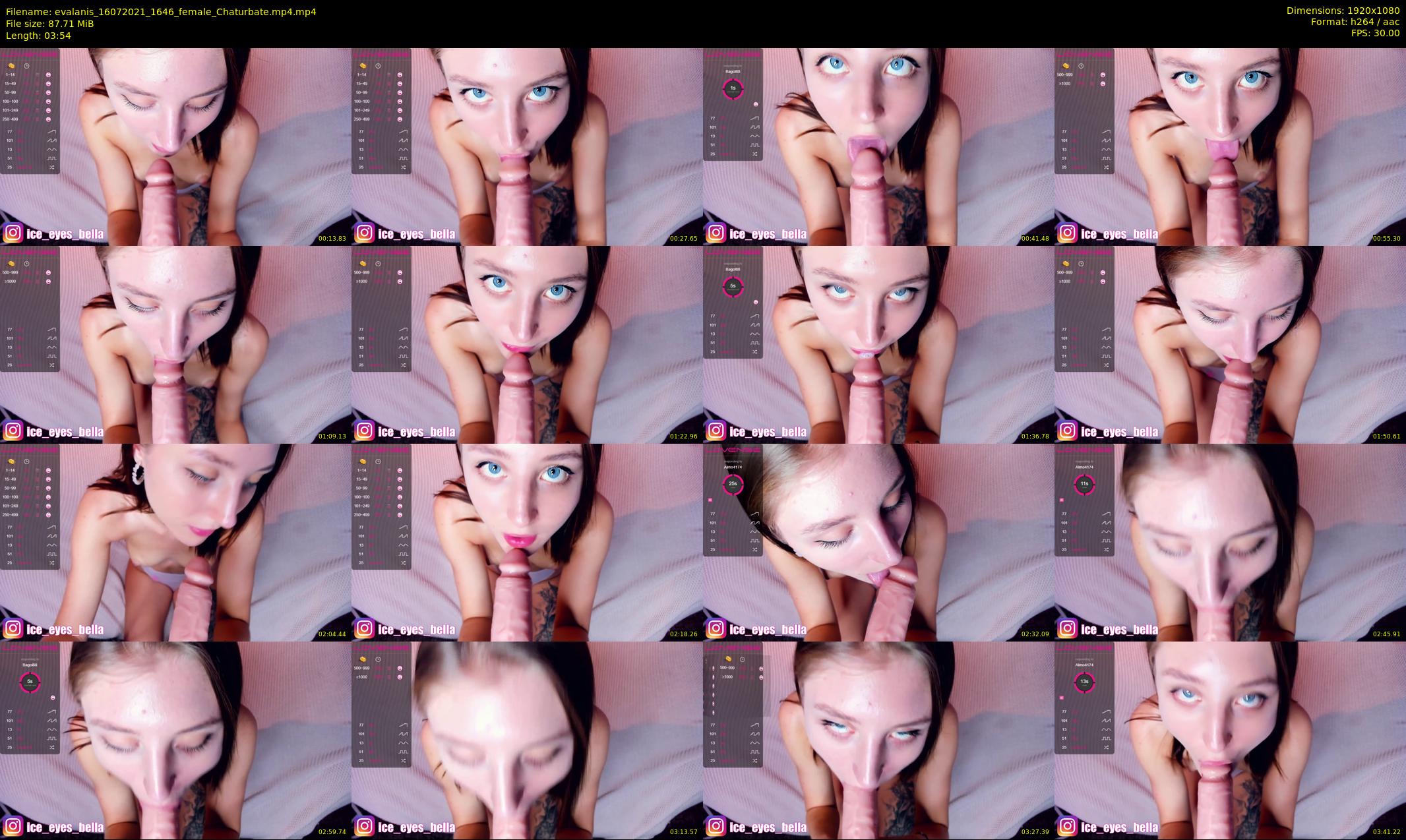 evalanis — 4 minute Chaturbate couple cam show recording, 1080p, Jul 16, 2021