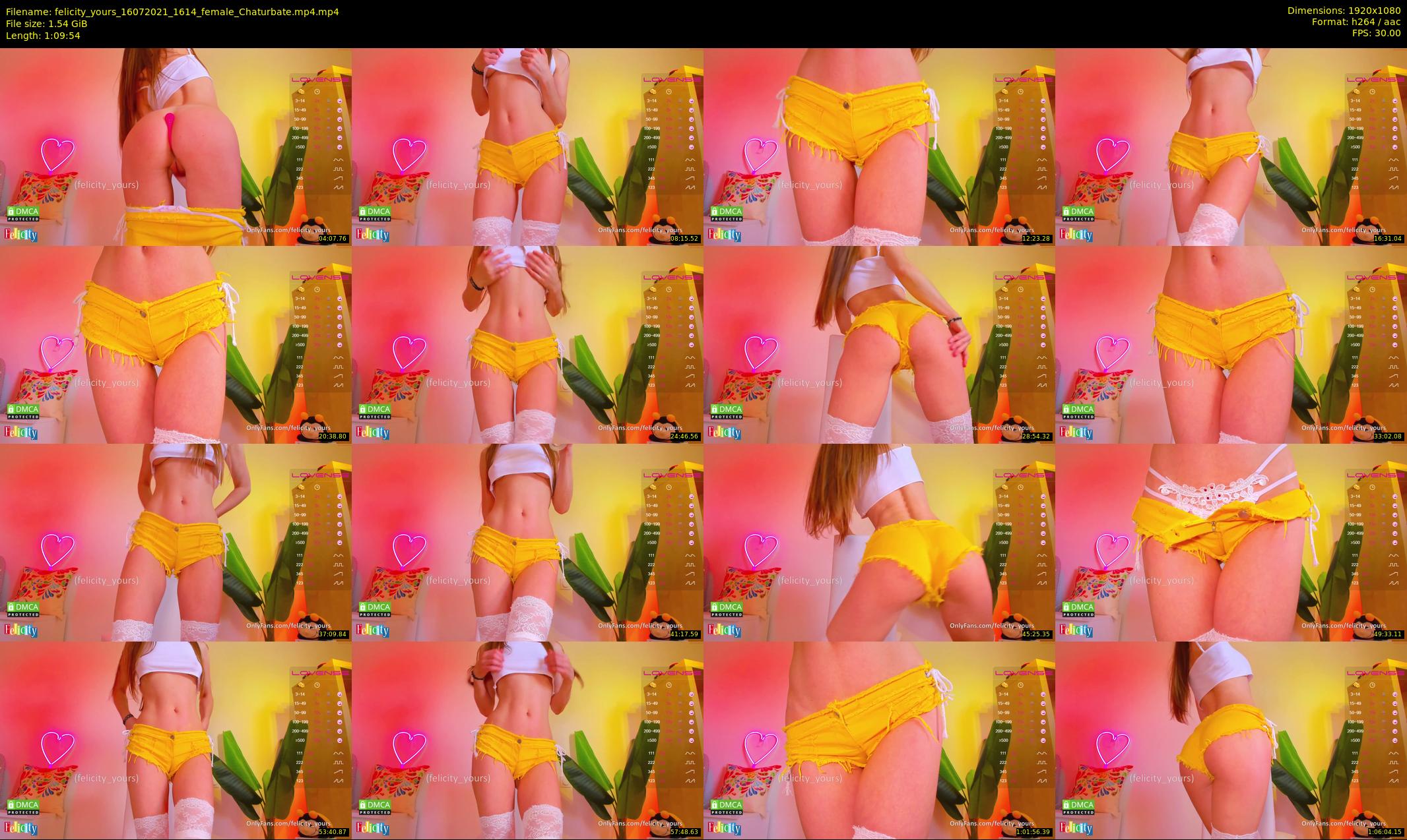 felicity_yours — 70 minute Chaturbate female cam show recording, 1080p, Jul 16, 2021