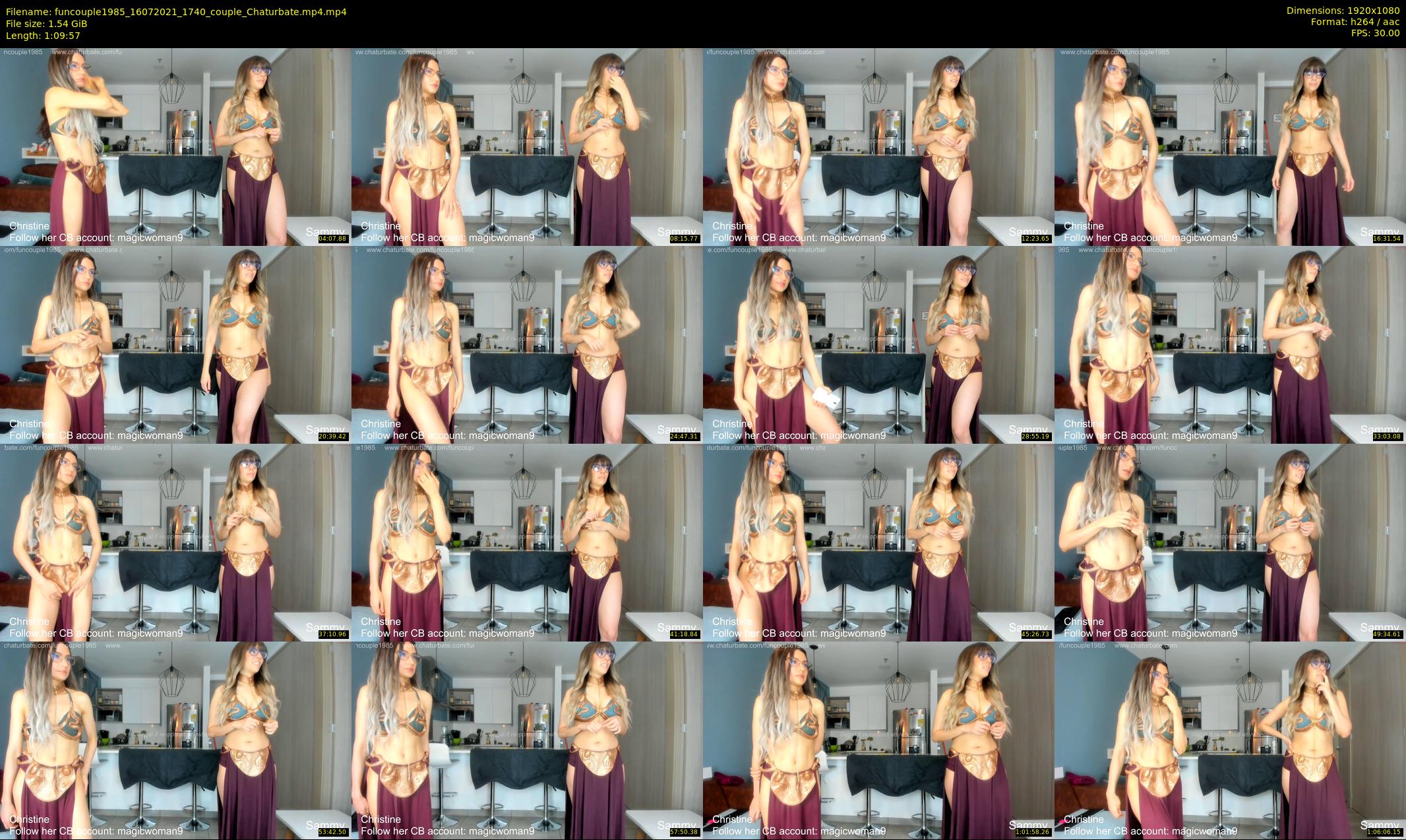 funcouple1985 — 70 minute Chaturbate couple cam show recording, 1080p, Jul 16, 2021