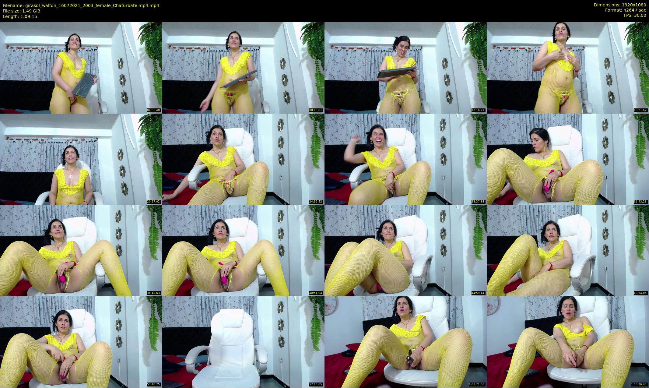girasol_walton — 70 minute Chaturbate female cam show recording, 1080p, Jul 16, 2021