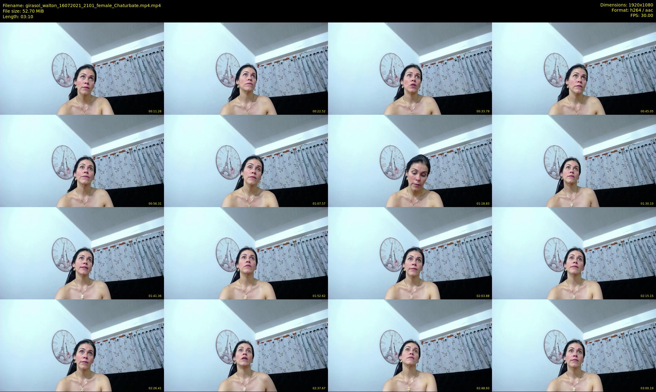 girasol_walton — 4 minute Chaturbate female cam show recording, 1080p, Jul 16, 2021
