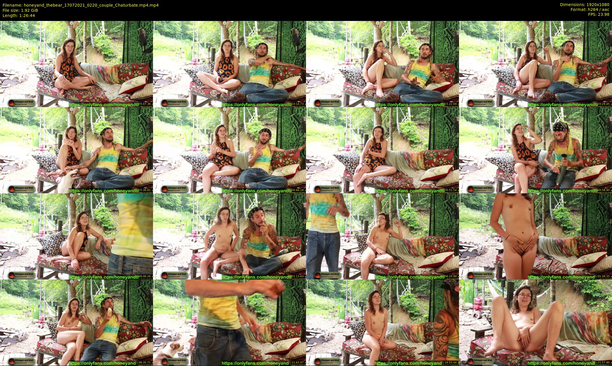 honeyand_thebear — 87 minute Chaturbate couple cam show recording, 1080p, Jul 17, 2021
