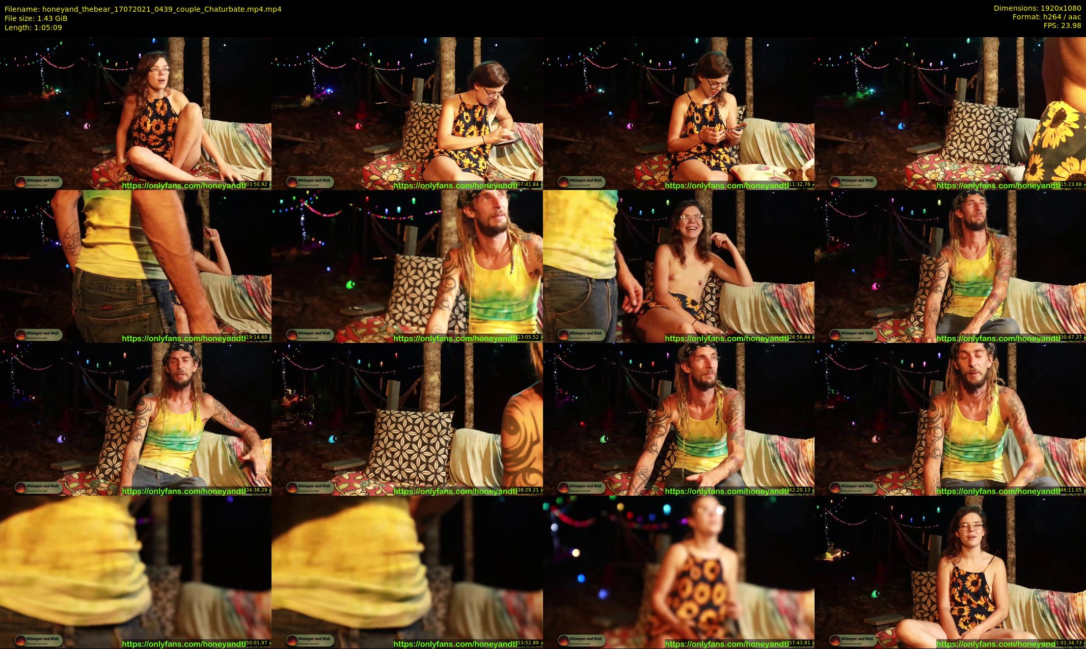 honeyand_thebear — 66 minute Chaturbate couple cam show recording, 1080p, Jul 17, 2021