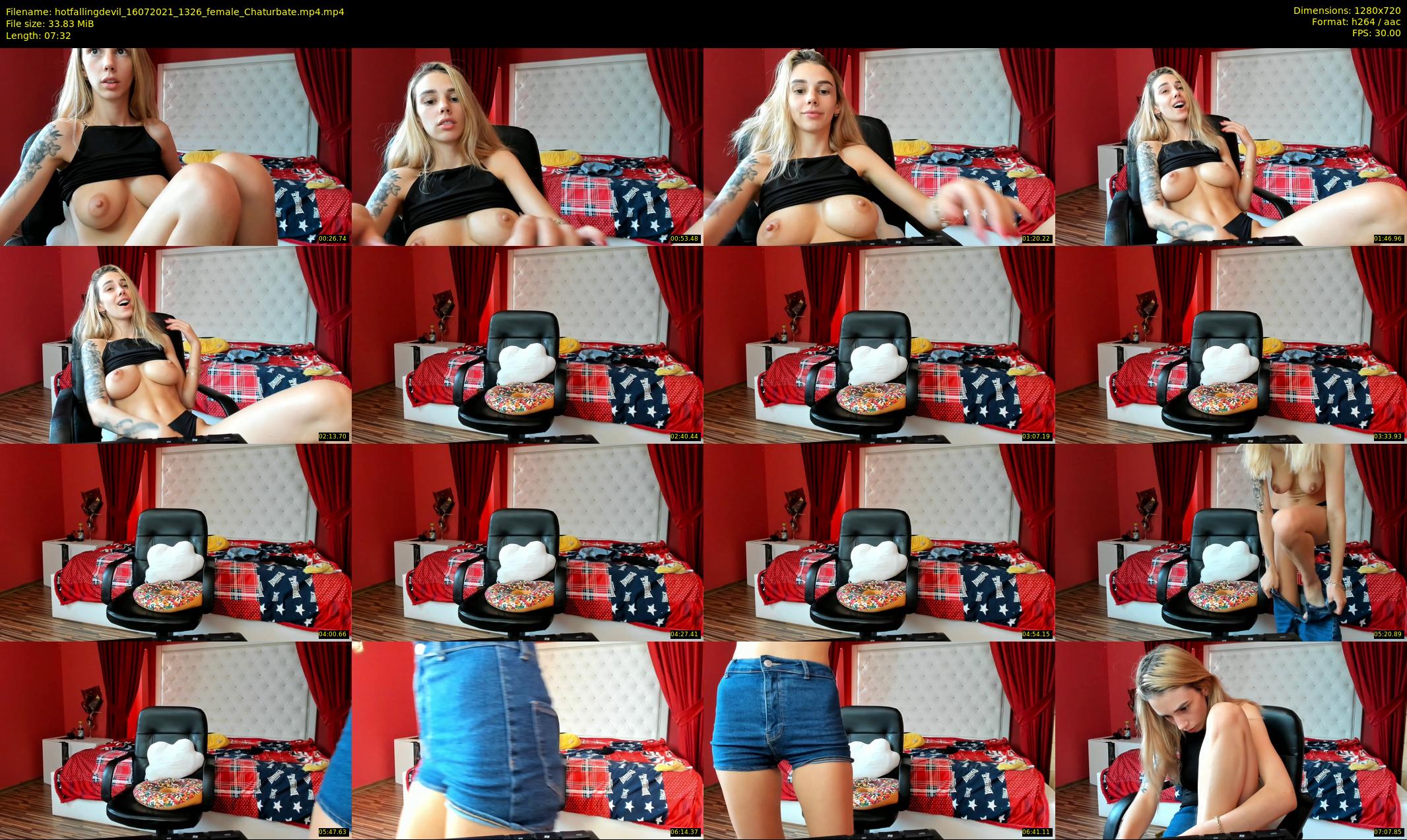 hotfallingdevil — 8 minute Chaturbate female cam show recording, 720p, Jul 16, 2021