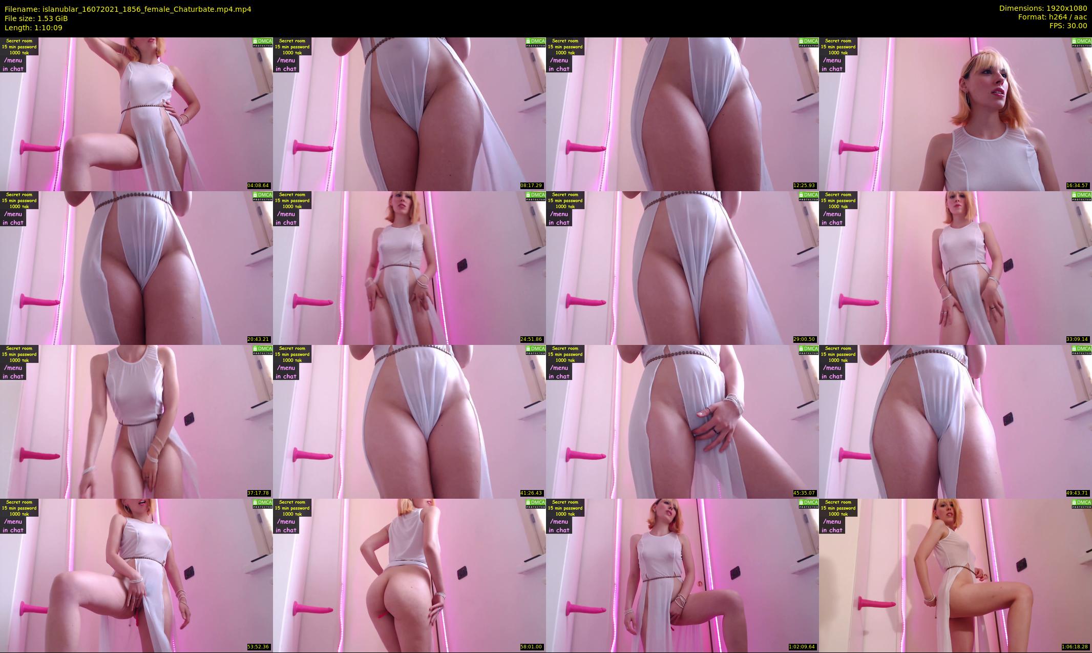 islanublar — 71 minute Chaturbate female cam show recording, 1080p, Jul 16, 2021