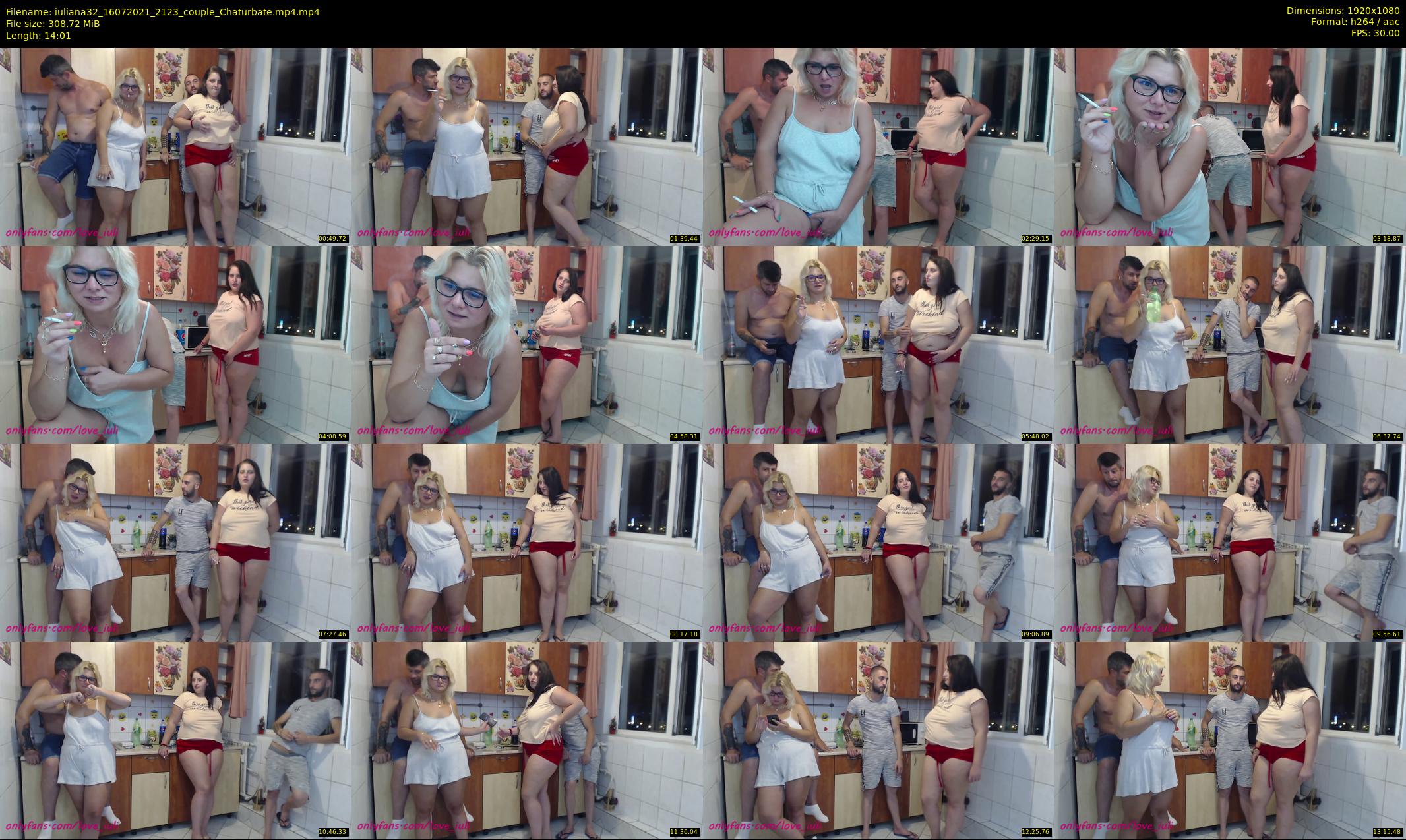 iuliana32 — 15 minute Chaturbate couple cam show recording, 1080p, Jul 16, 2021