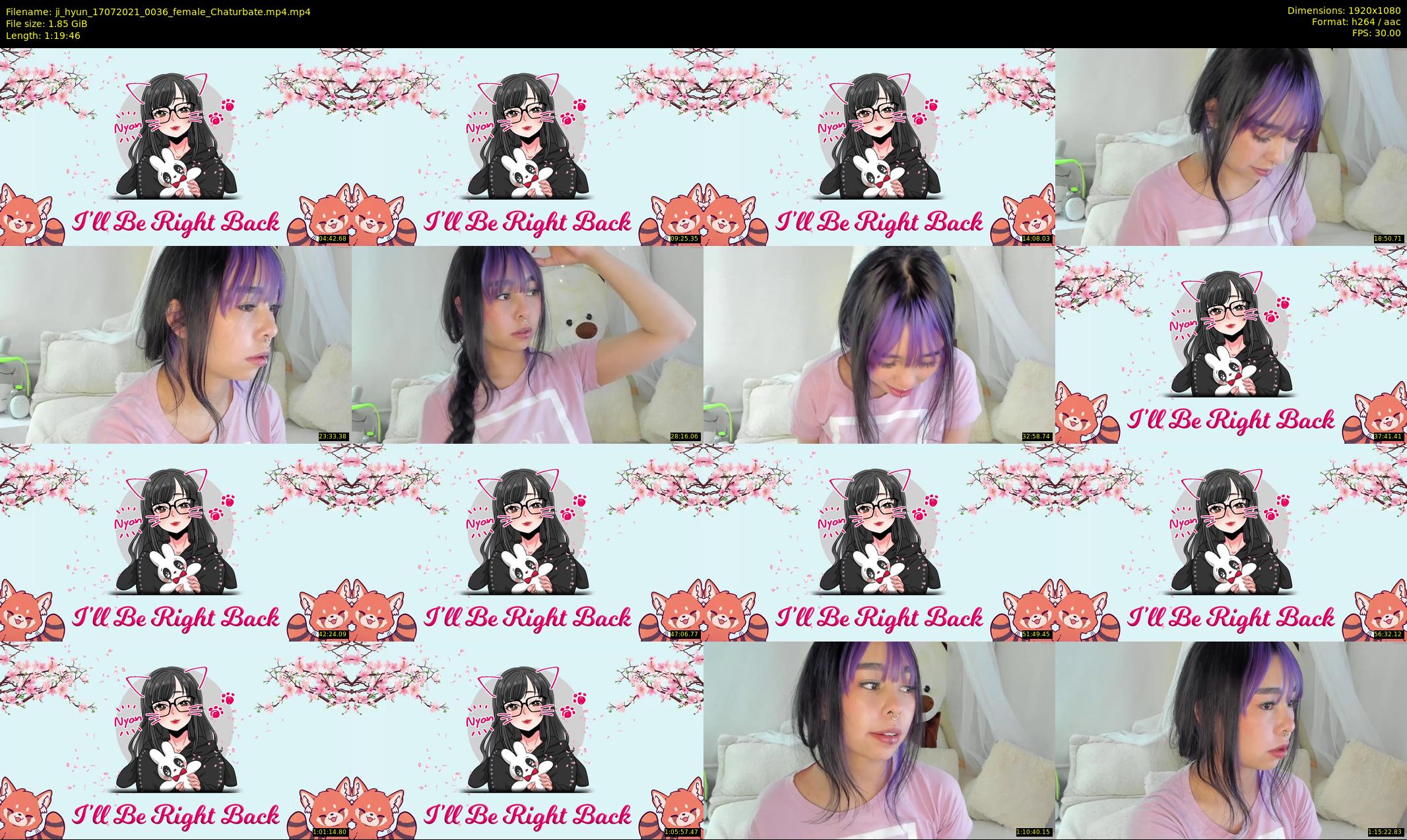 ji_hyun — 80 minute Chaturbate female cam show recording, 1080p, Jul 17, 2021