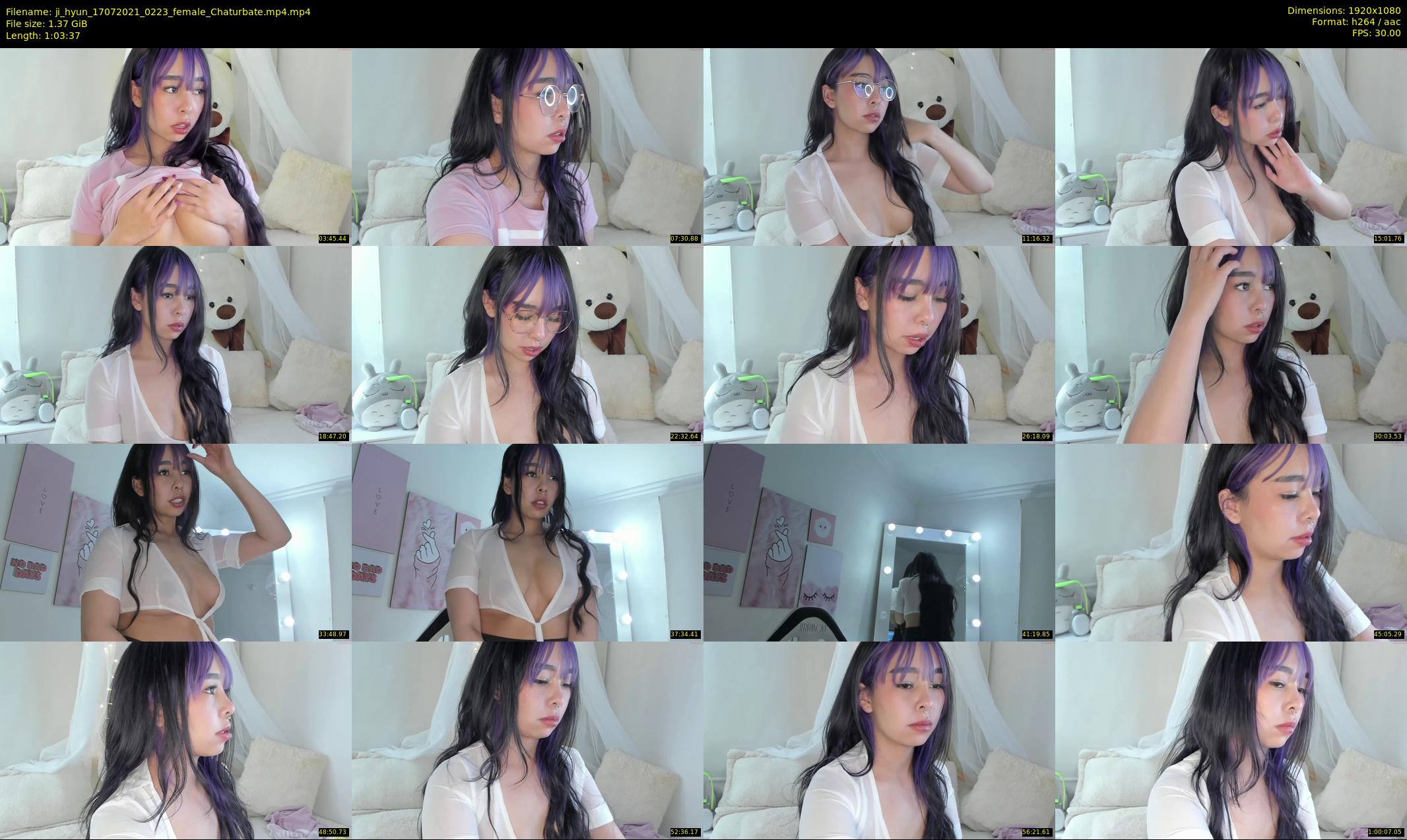 ji_hyun — 64 minute Chaturbate female cam show recording, 1080p, Jul 17, 2021