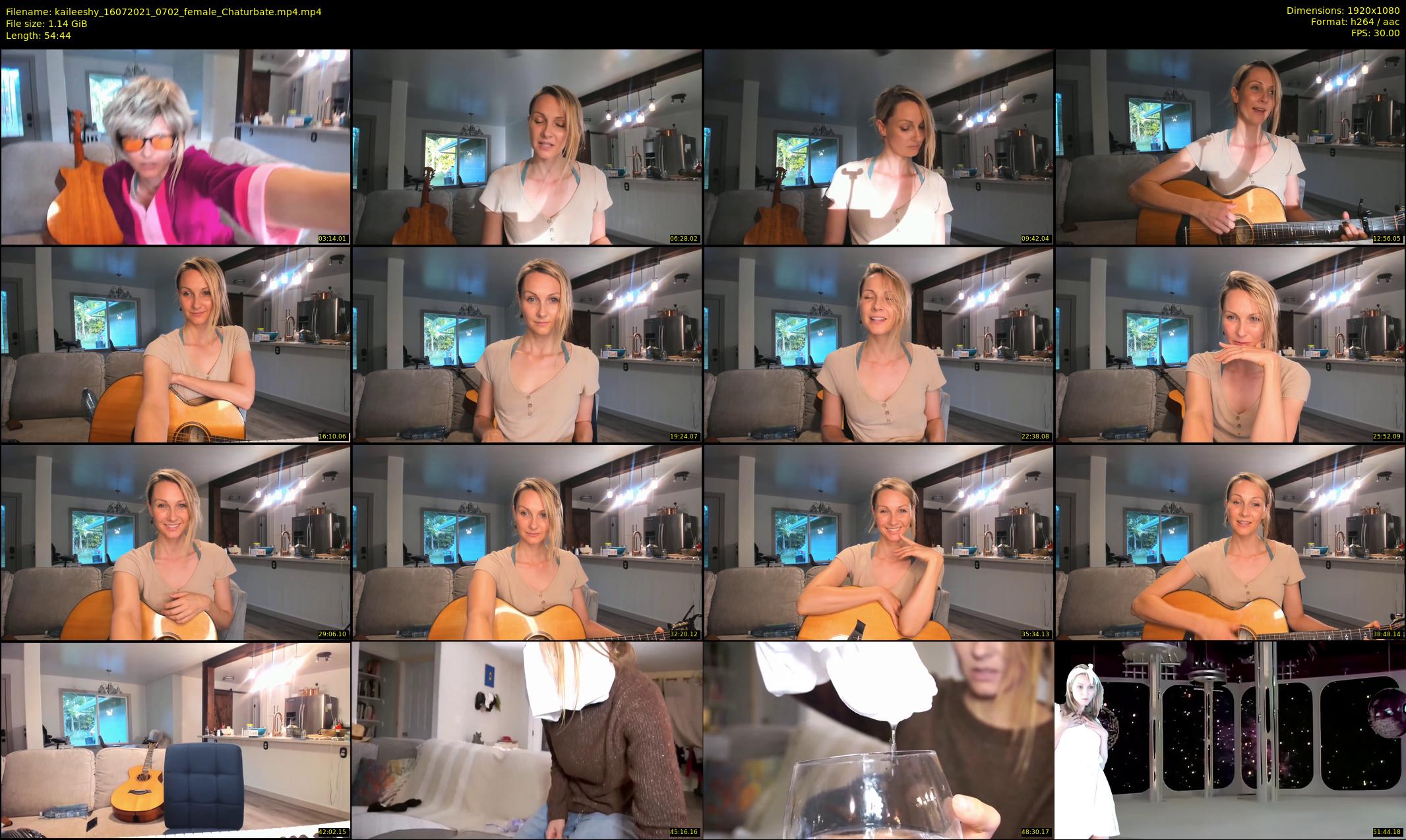 kaileeshy — 55 minute Chaturbate female cam show recording, 1080p, Jul 16, 2021