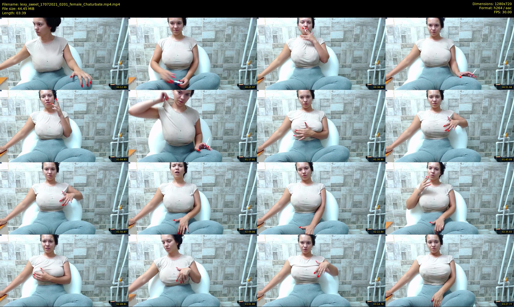 lexy_sweet — 4 minute Chaturbate female cam show recording, 720p, Jul 17, 2021