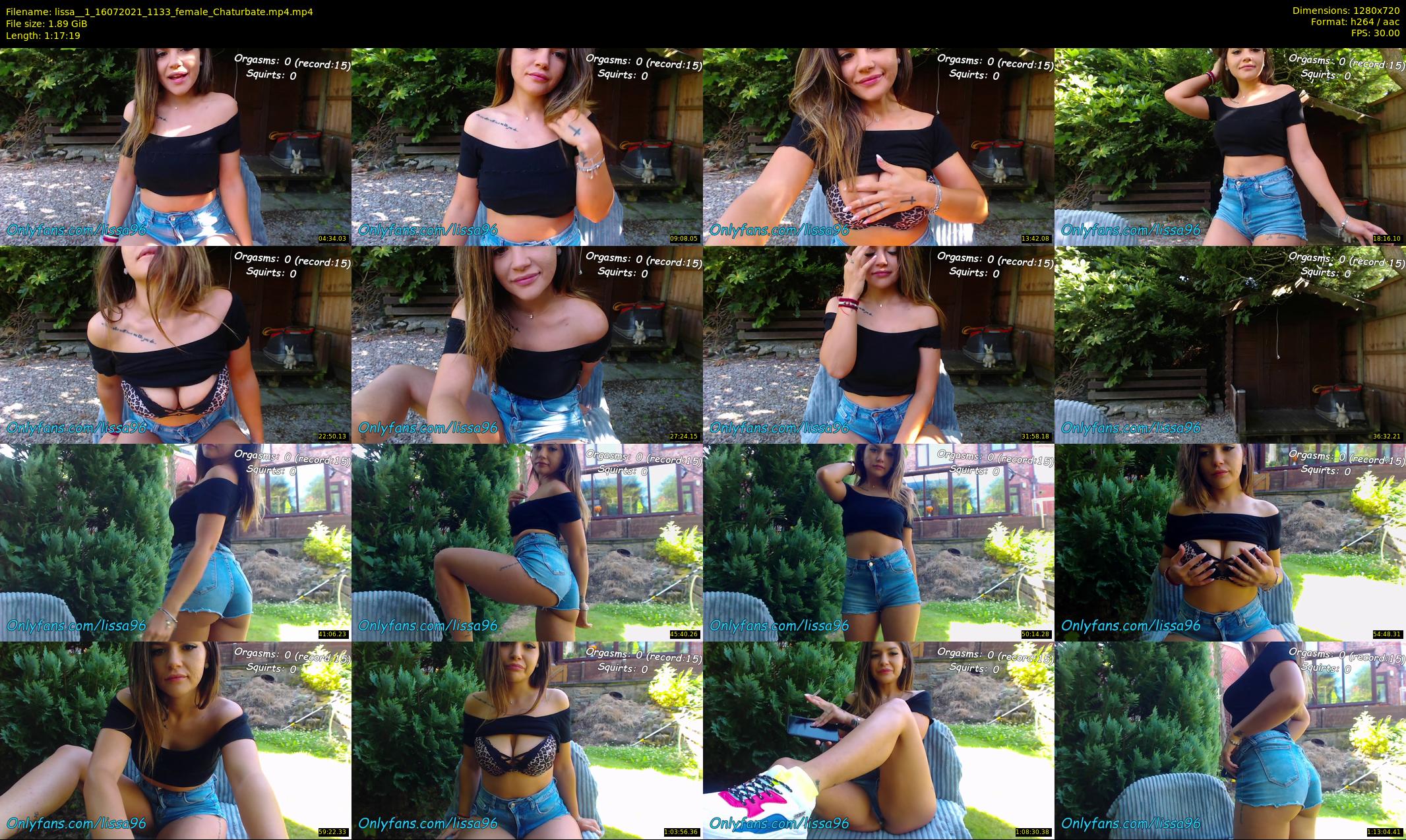 lissa__1 — 78 minute Chaturbate female cam show recording, 720p, Jul 16, 2021