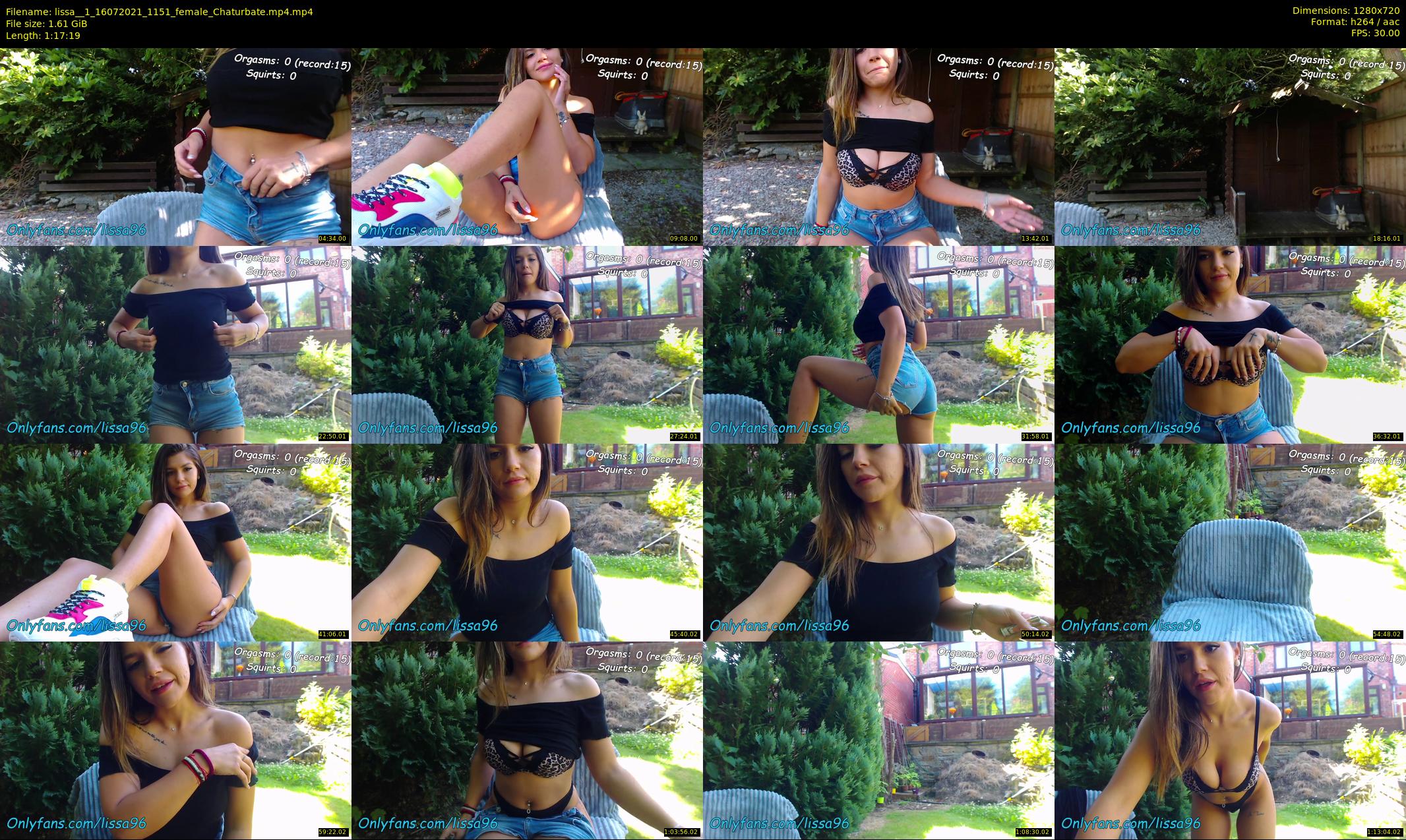 lissa__1 — 78 minute Chaturbate female cam show recording, 720p, Jul 16, 2021