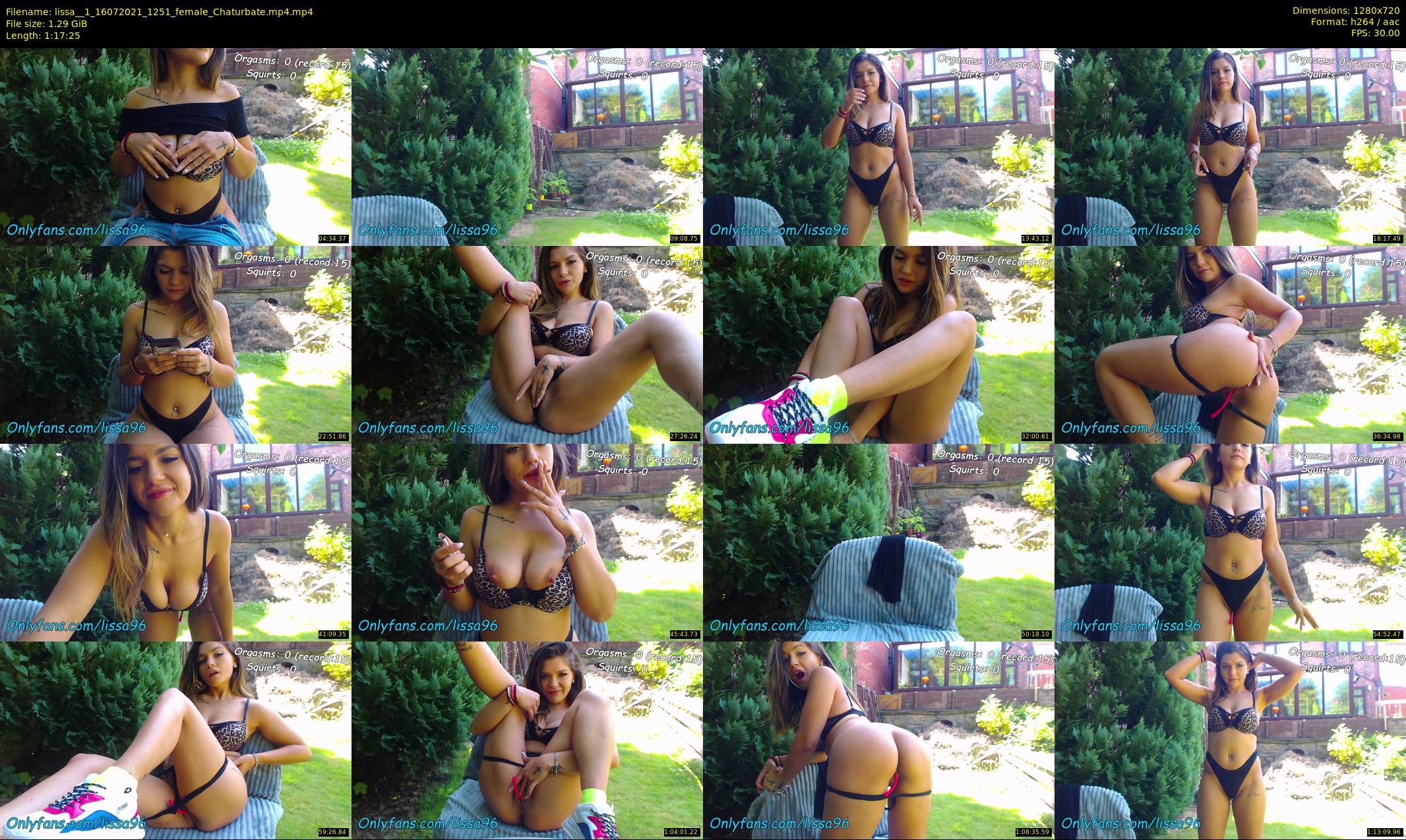 lissa__1 — 78 minute Chaturbate female cam show recording, 720p, Jul 16, 2021