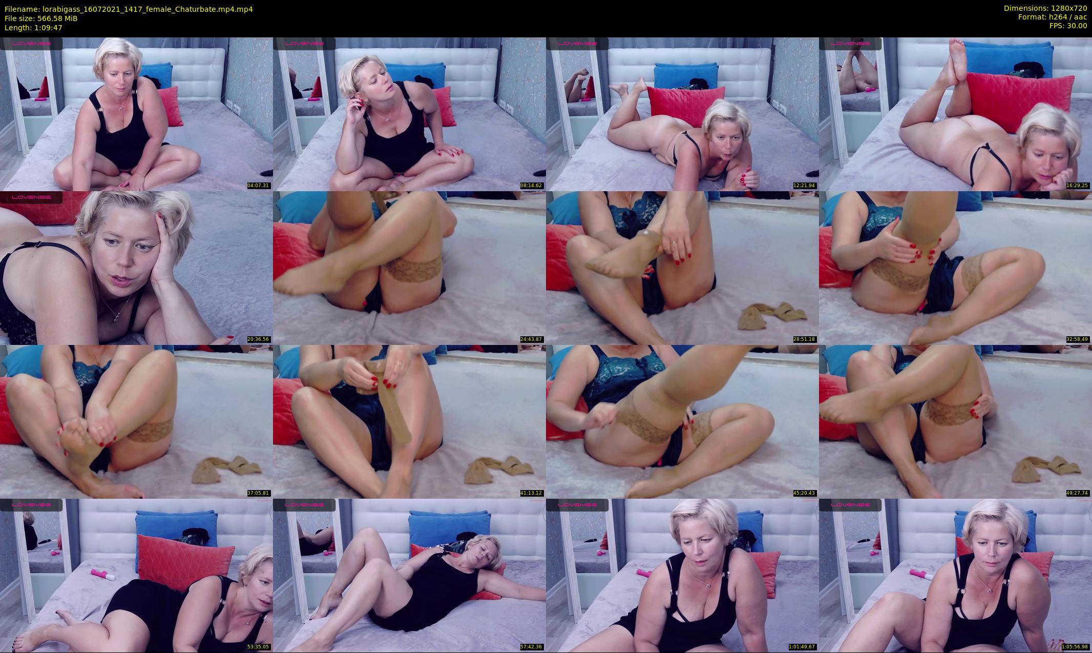 lorabigass — 70 minute Chaturbate female cam show recording, 720p, Jul 16, 2021