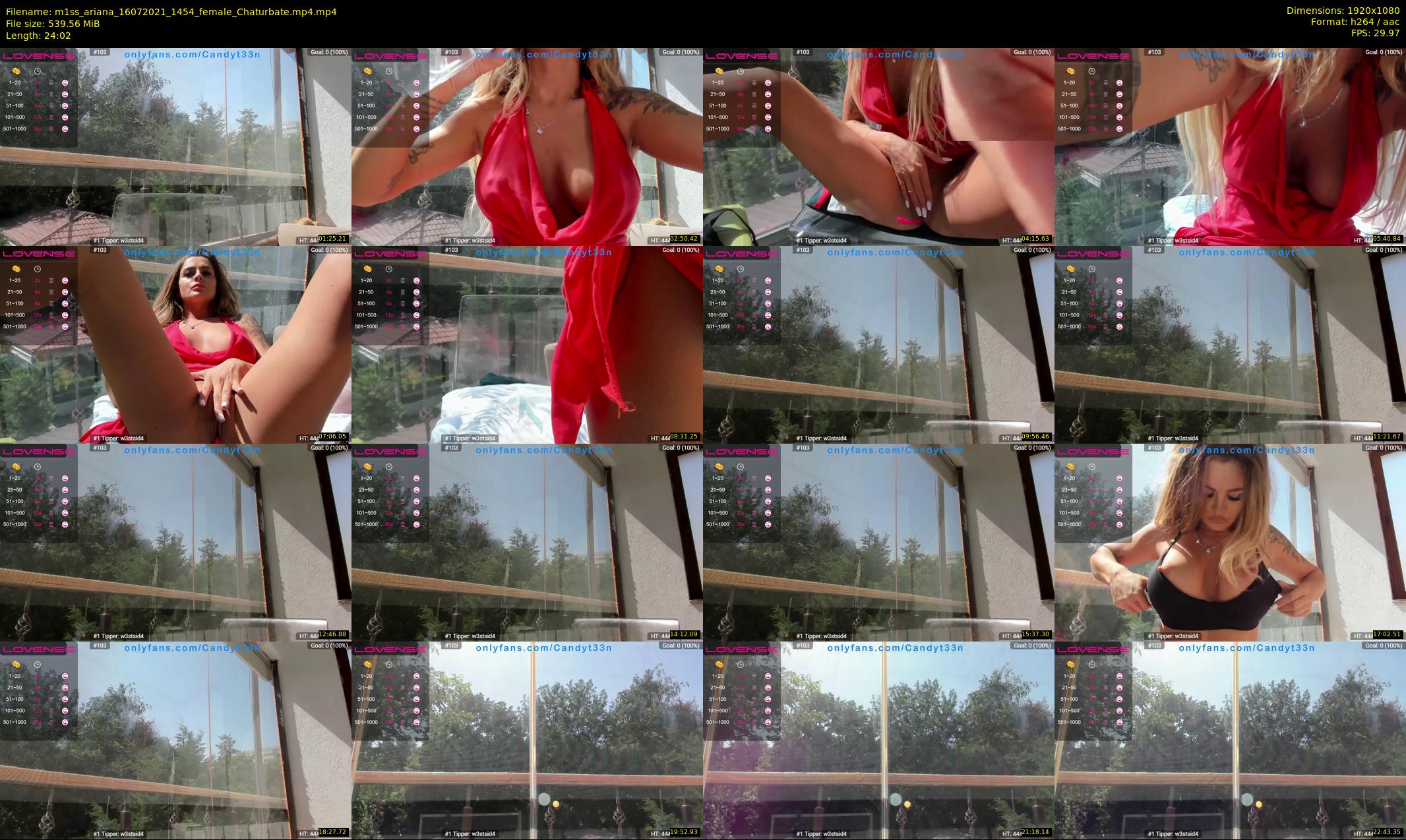 m1ss_ariana — 25 minute Chaturbate female cam show recording, 1080p, Jul 16, 2021
