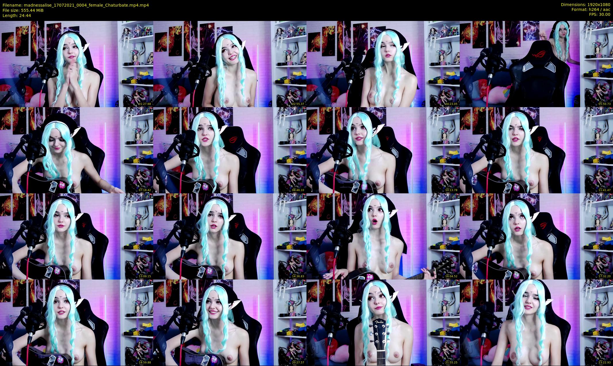 madnessalise — 25 minute Chaturbate female cam show recording, 1080p, Jul 17, 2021