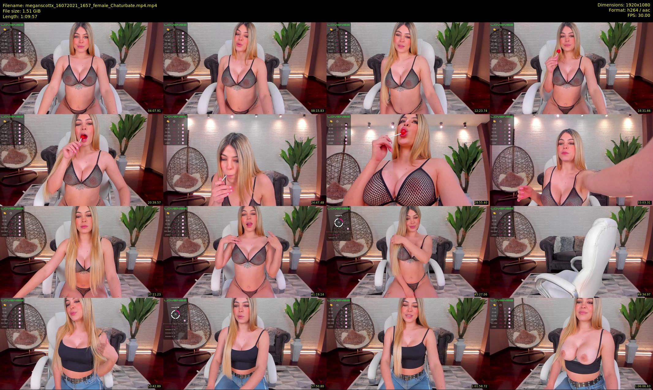 meganscottx — 70 minute Chaturbate female cam show recording, 1080p, Jul 16, 2021