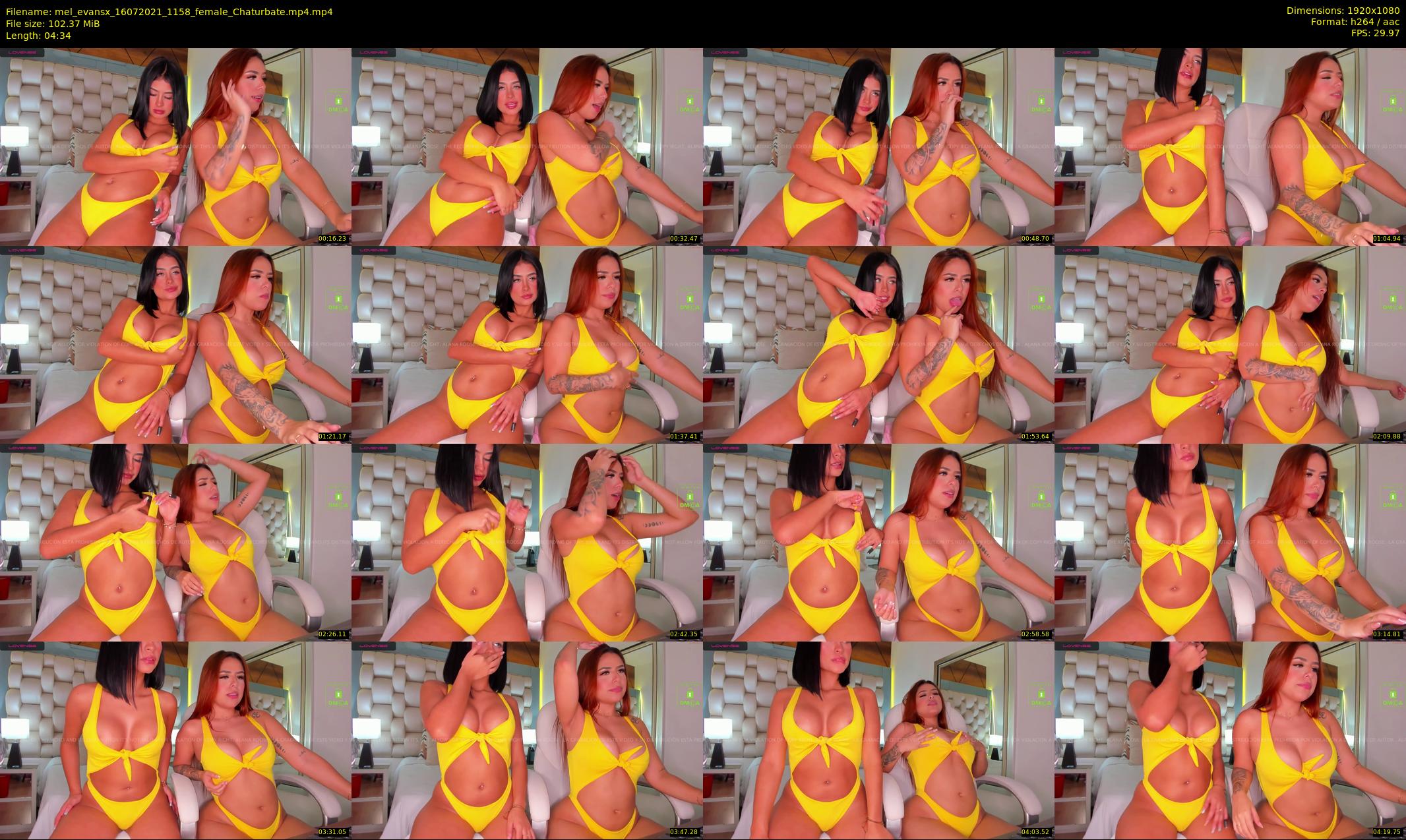 mel_evansx — 5 minute Chaturbate female cam show recording, 1080p, Jul 16, 2021