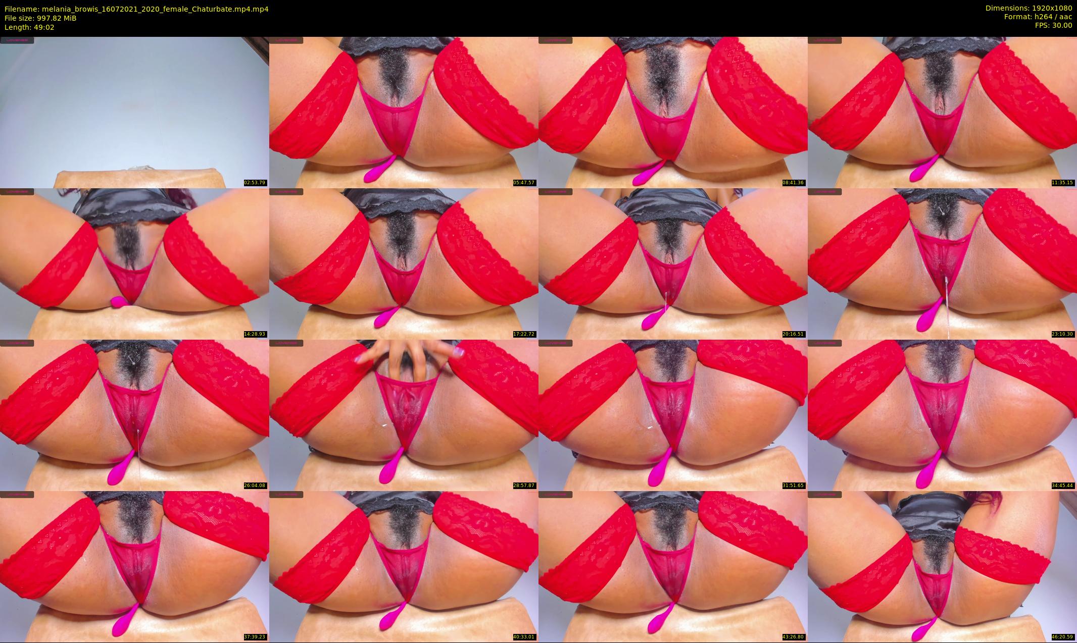 melania_browis — 50 minute Chaturbate female cam show recording, 1080p, Jul 16, 2021
