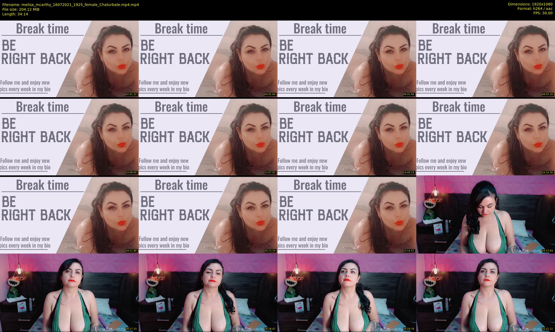 melisa_mcarthy — 35 minute Chaturbate couple cam show recording, 1080p, Jul 16, 2021