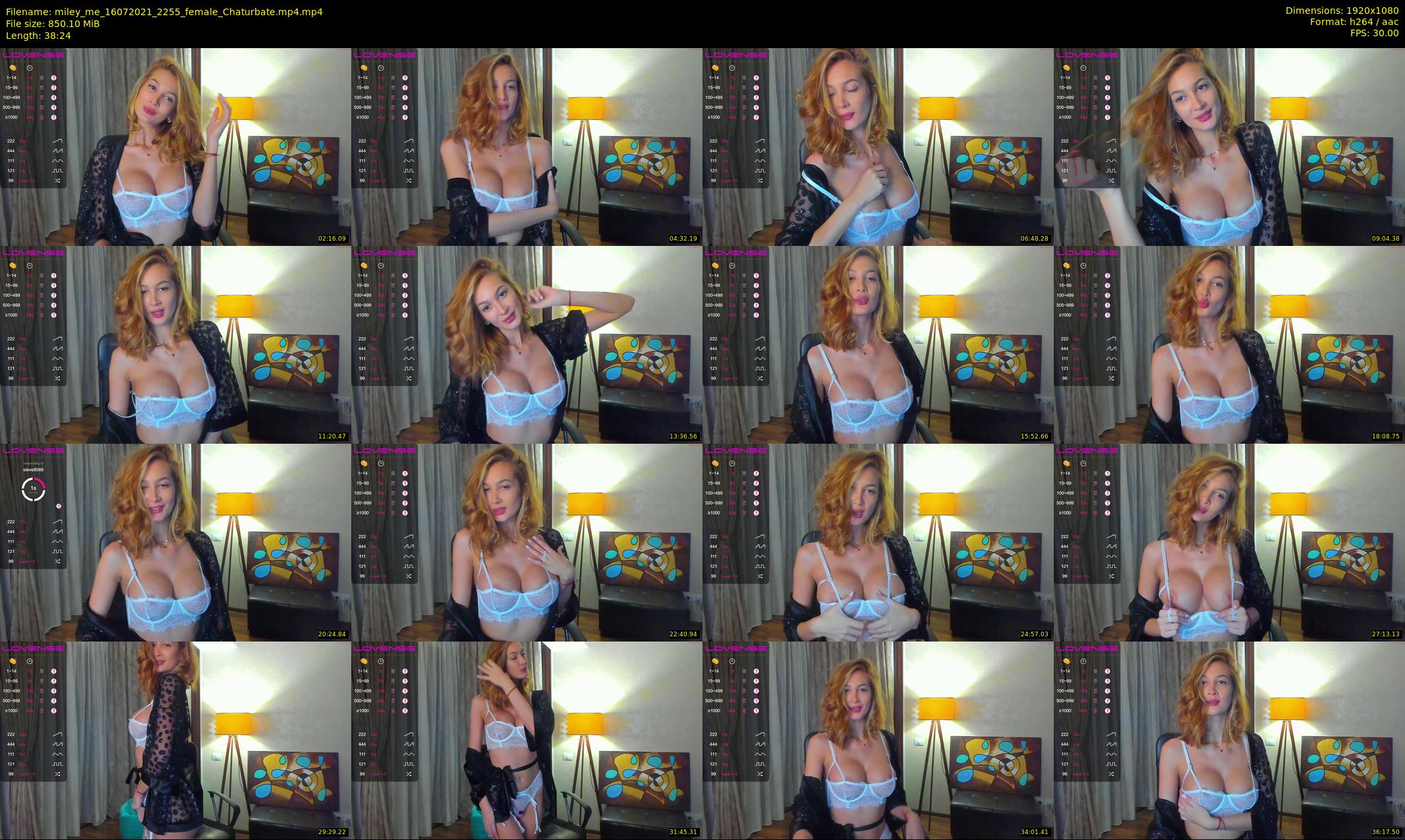miley_me — 39 minute Chaturbate female cam show recording, 1080p, Jul 16, 2021