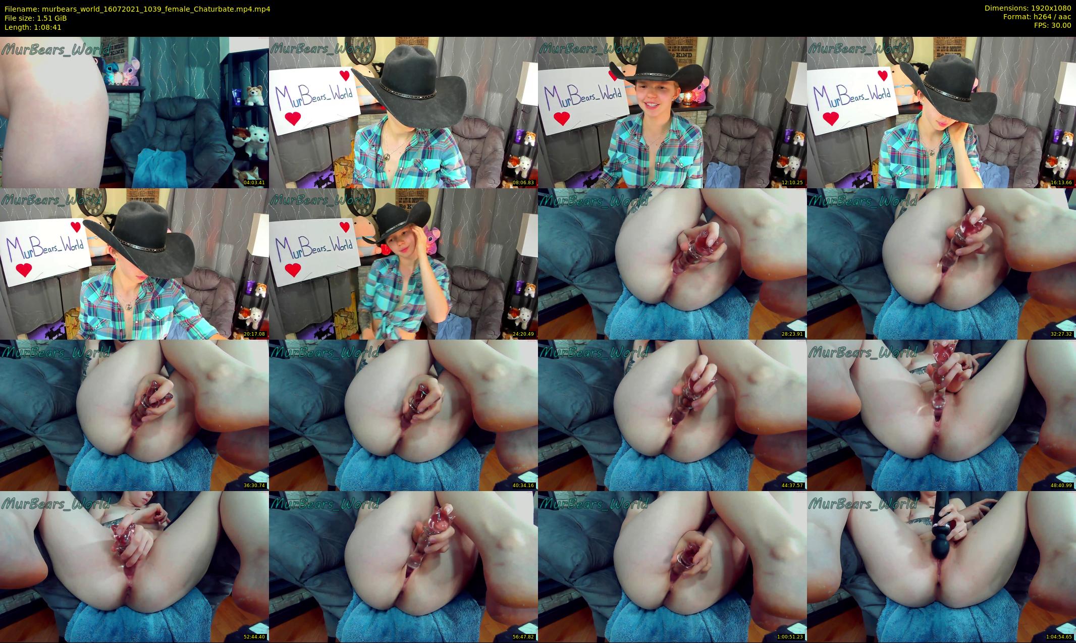 murbears_world — 69 minute Chaturbate female cam show recording, 1080p, Jul 16, 2021