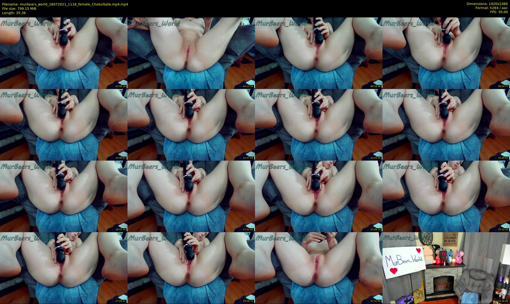 murbears_world — 36 minute Chaturbate female cam show recording, 1080p, Jul 16, 2021