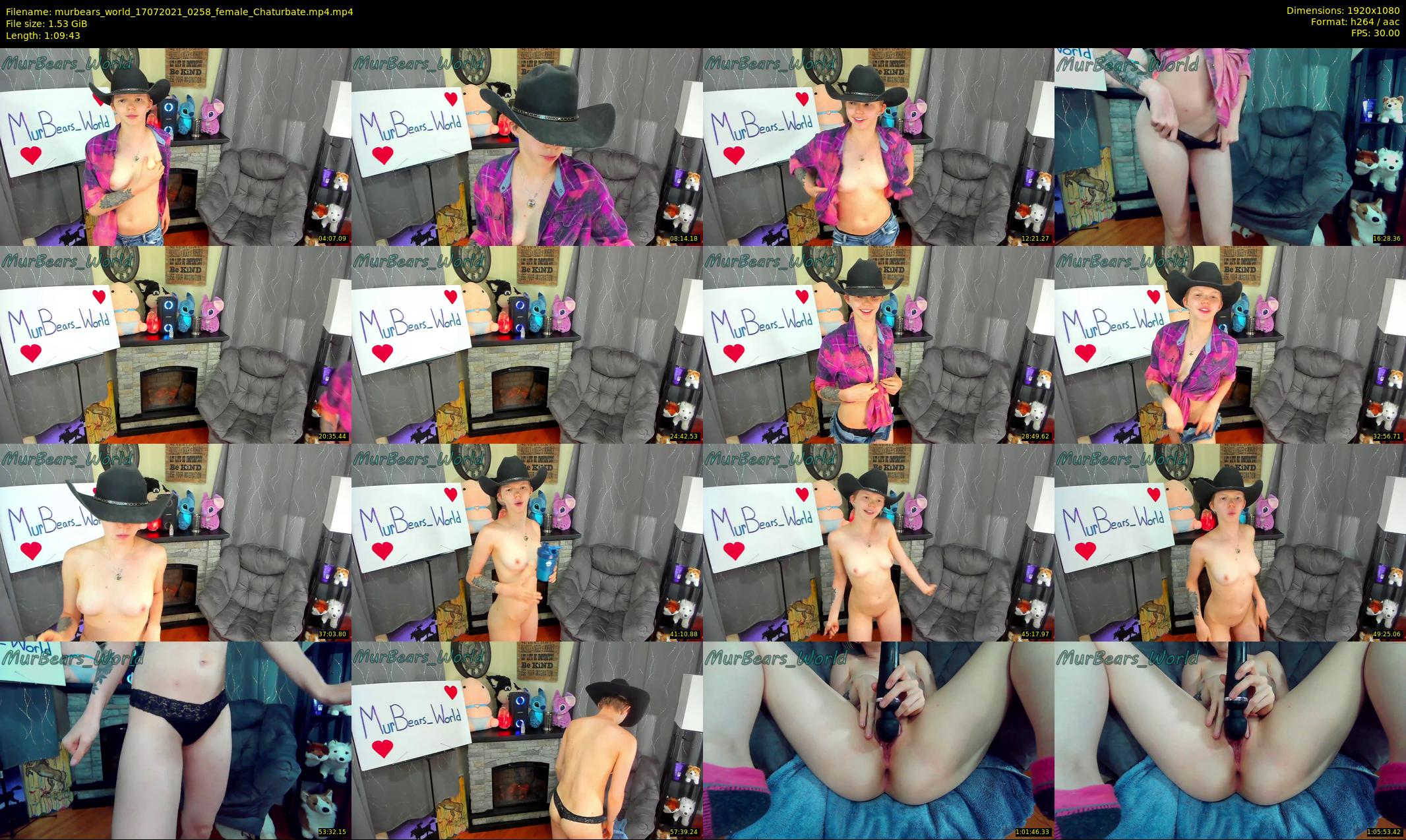 murbears_world — 70 minute Chaturbate female cam show recording, 1080p, Jul 17, 2021