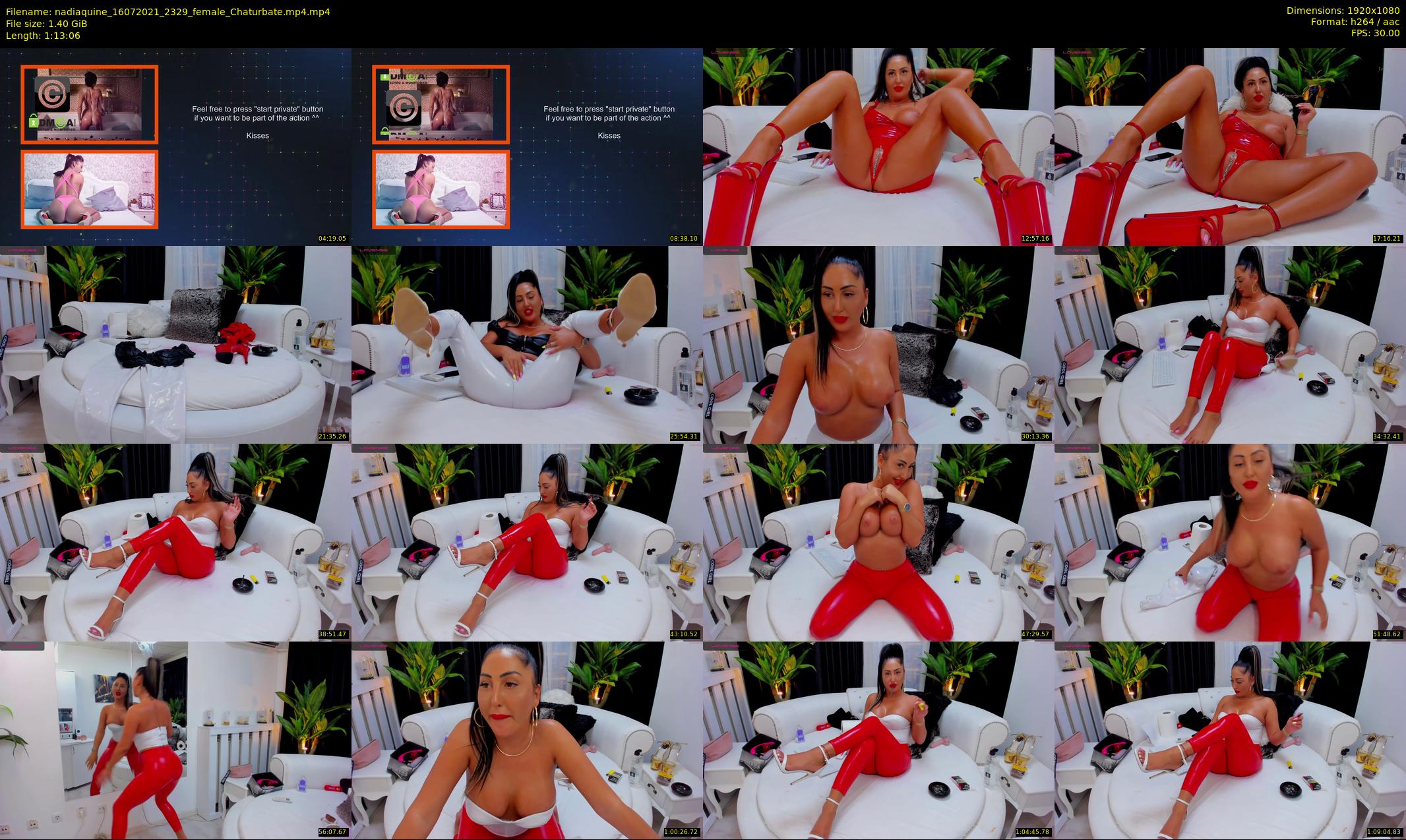 nadiaquine — 74 minute Chaturbate female cam show recording, 1080p, Jul 16, 2021