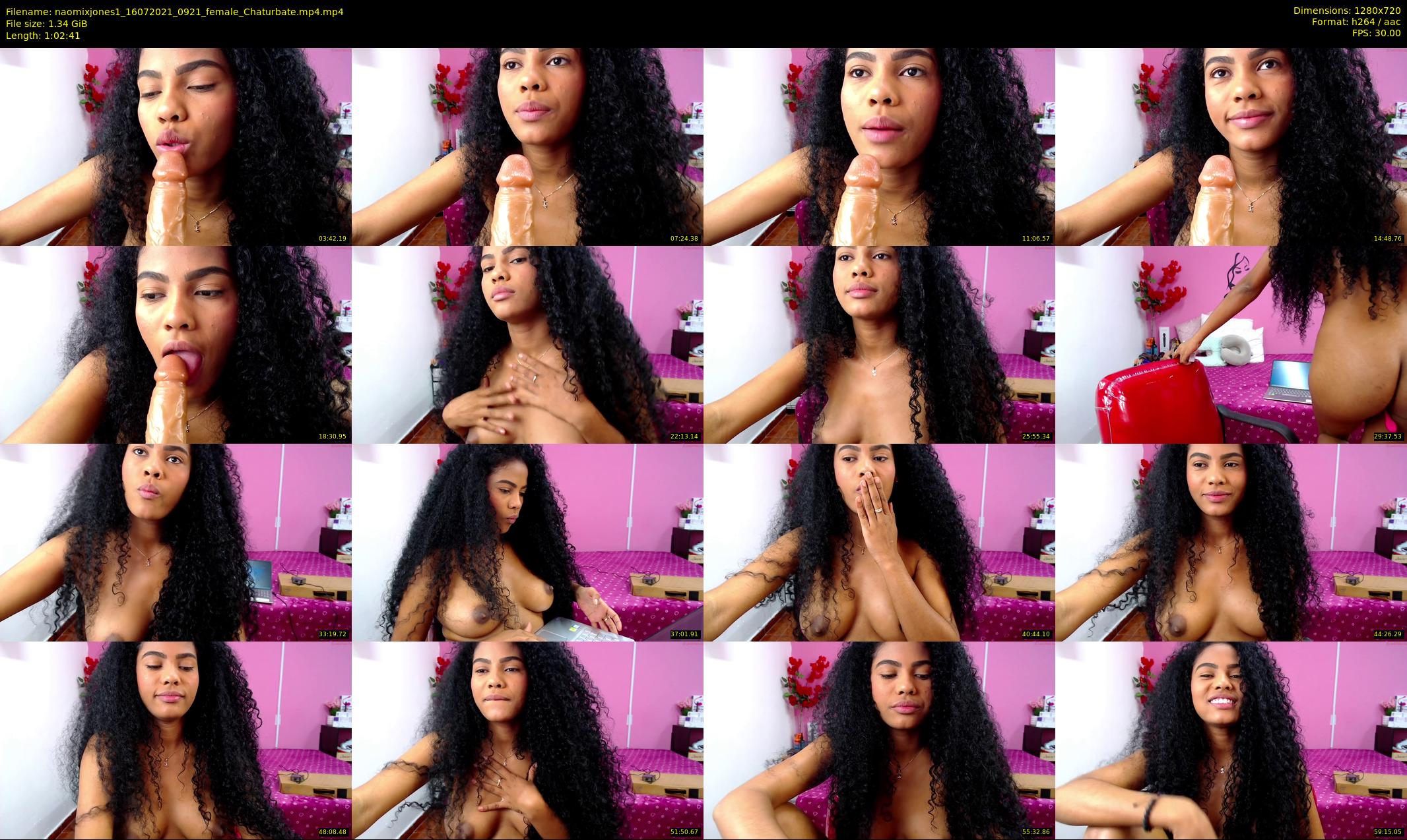 naomixjones1 — 63 minute Chaturbate female cam show recording, 720p, Jul 16, 2021