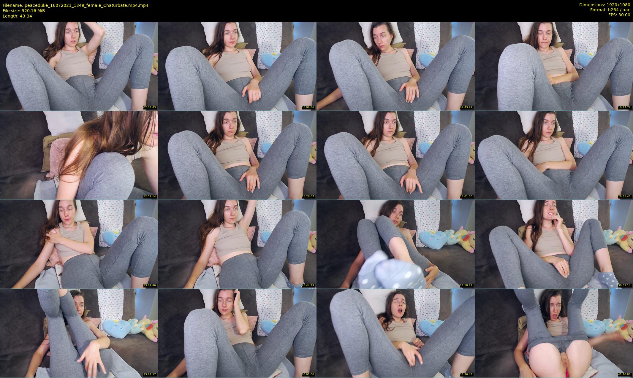 peaceduke — 44 minute Chaturbate female cam show recording, 1080p, Jul 16, 2021