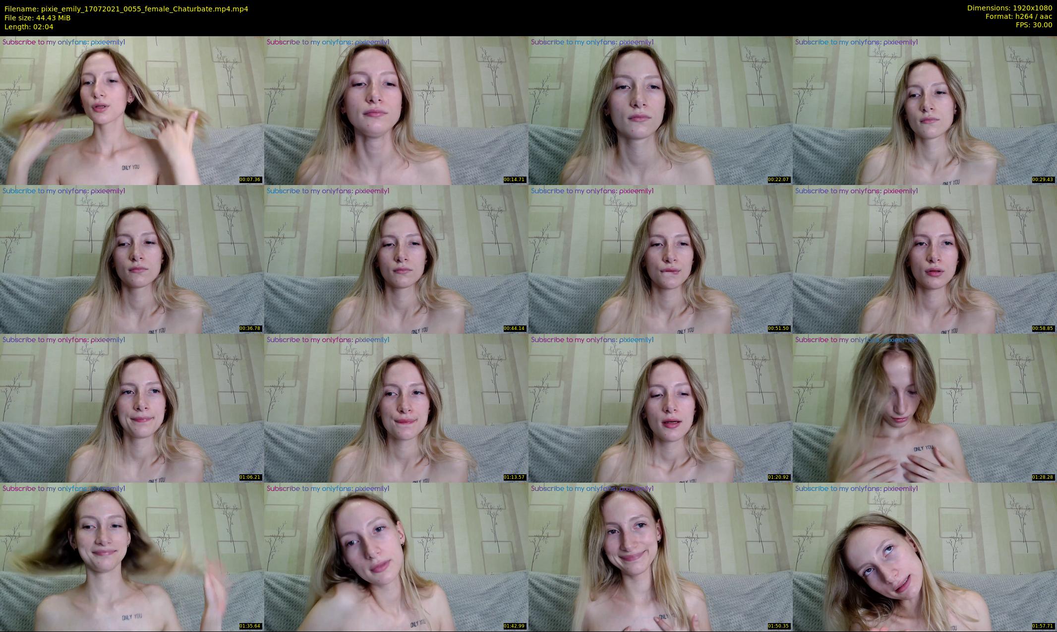 pixie_emily — 3 minute Chaturbate female cam show recording, 1080p, Jul 17, 2021