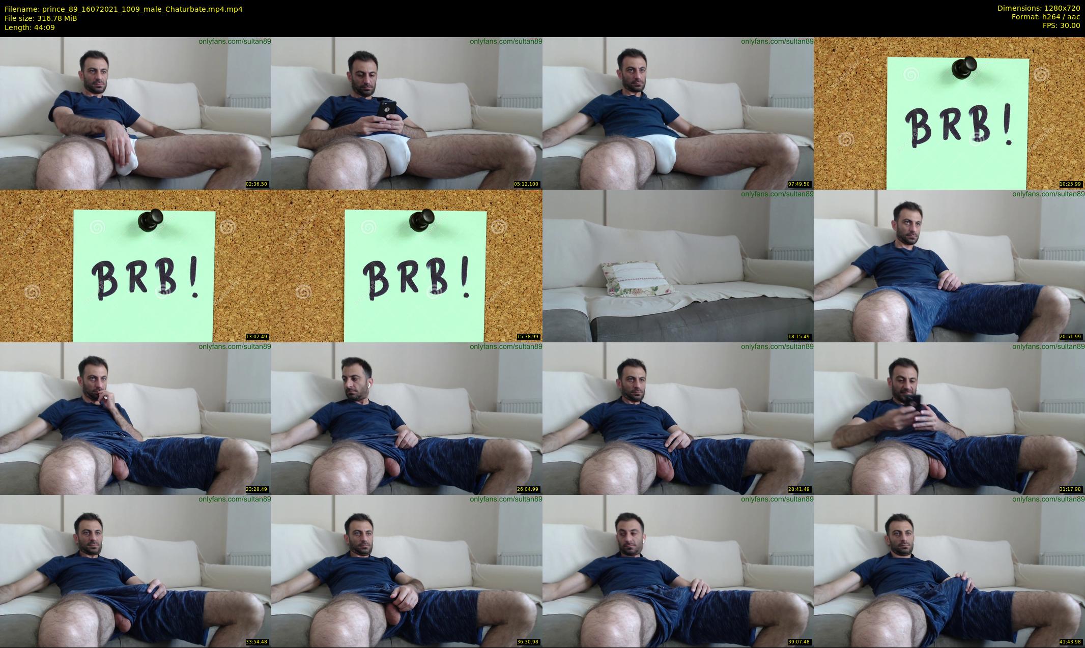 prince_89 — 45 minute Chaturbate male cam show recording, 720p, Jul 16, 2021