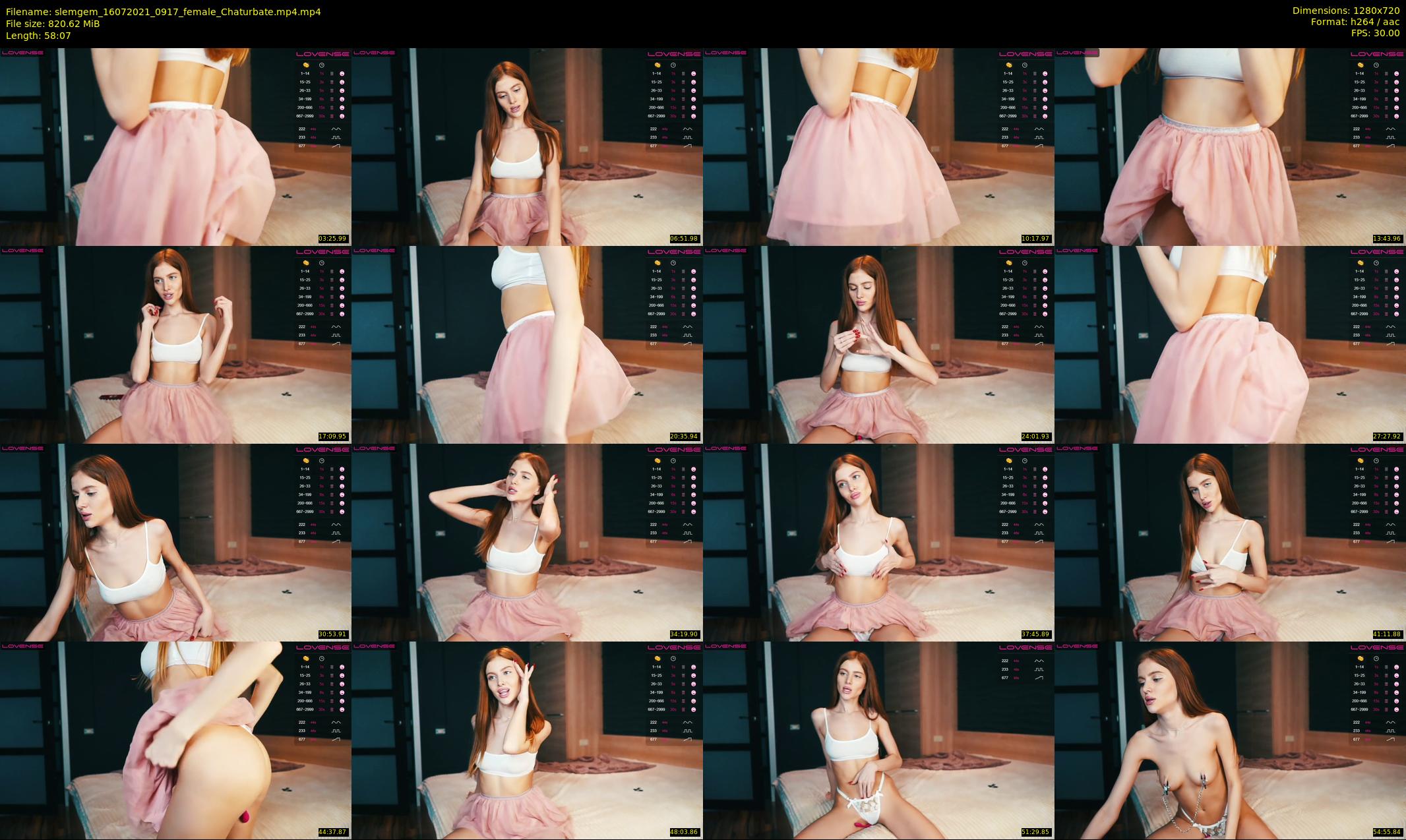 slemgem — 59 minute Chaturbate couple cam show recording, 720p, Jul 16, 2021