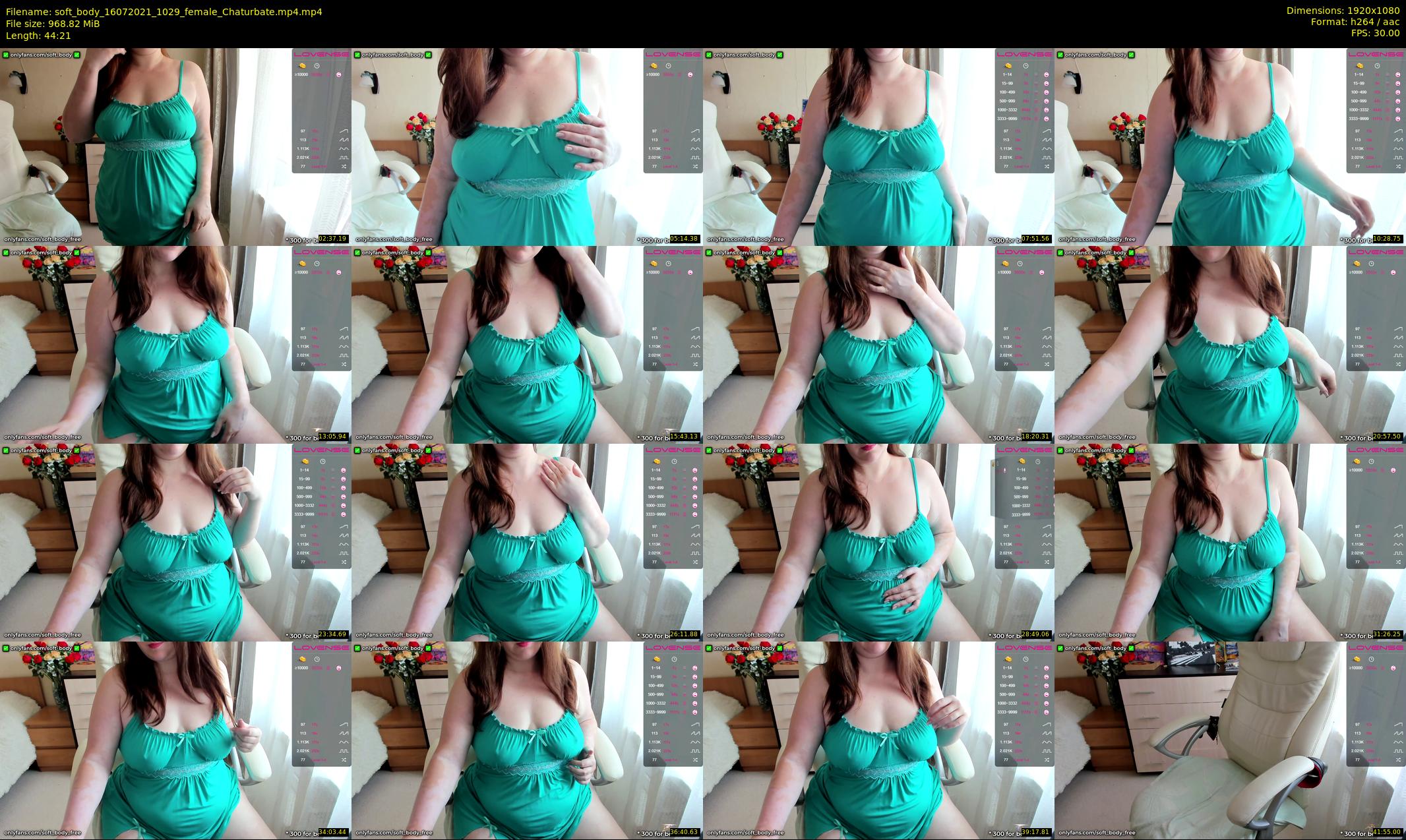 soft_body — 45 minute Chaturbate female cam show recording, 1080p, Jul 16, 2021