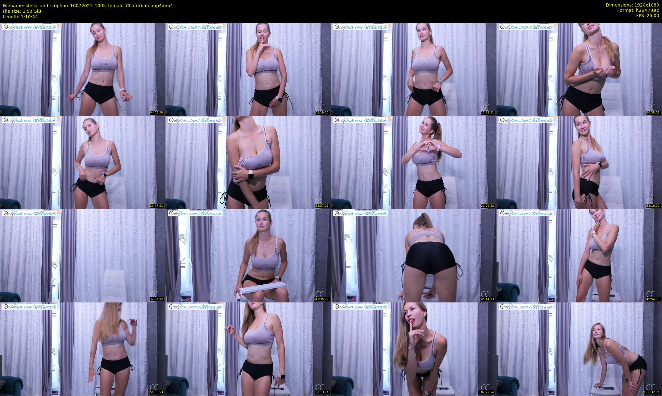 stella_and_stephan — 71 minute Chaturbate couple cam show recording, 1080p, Jul 16, 2021
