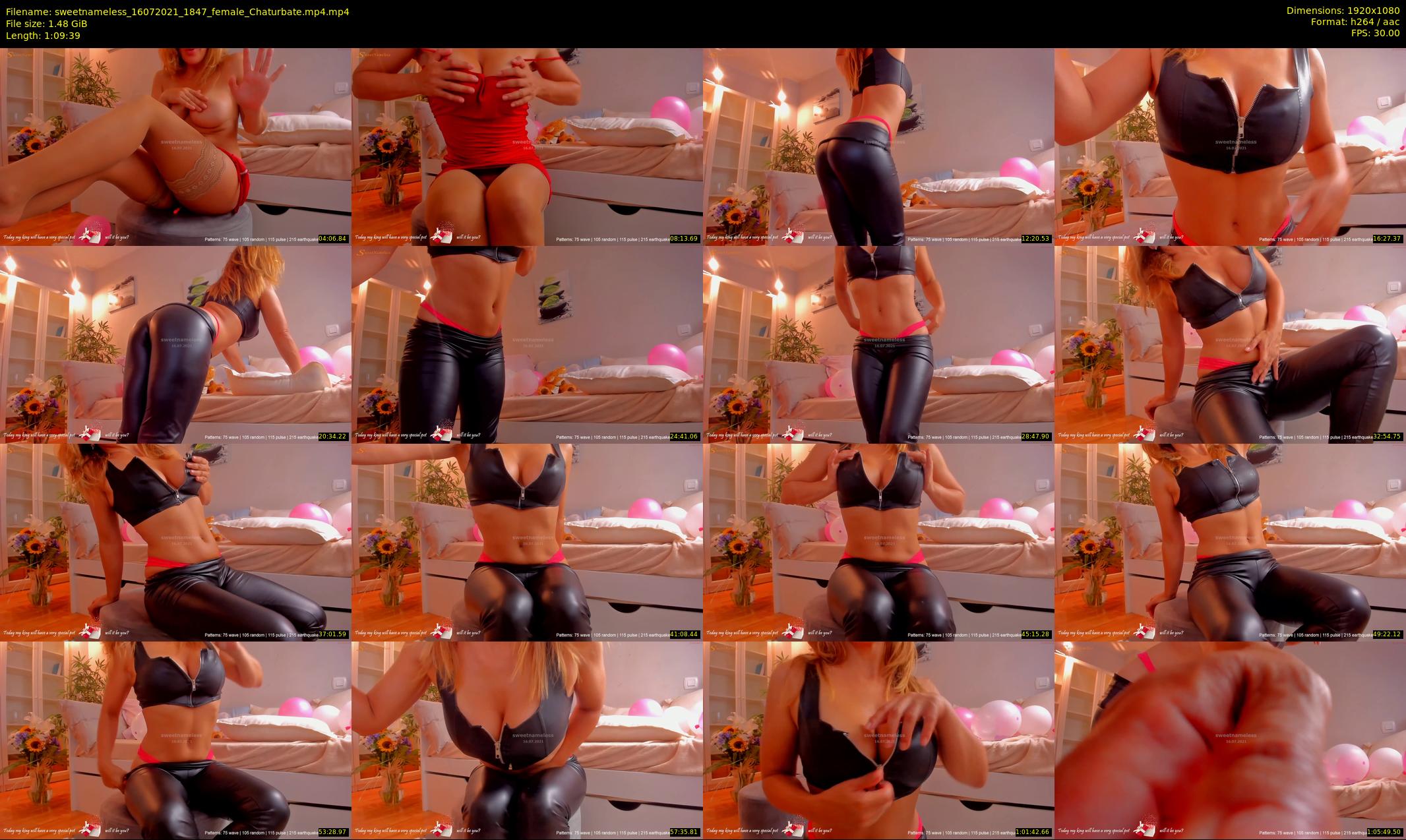 sweetnameless — 70 minute Chaturbate couple cam show recording, 1080p, Jul 16, 2021