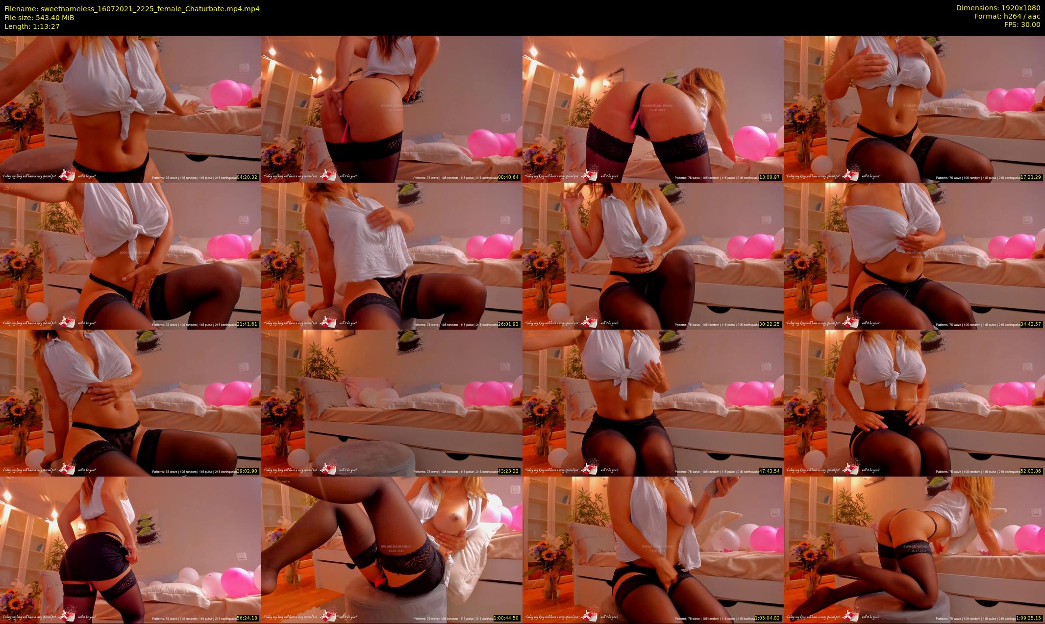 sweetnameless — 74 minute Chaturbate couple cam show recording, 1080p, Jul 16, 2021