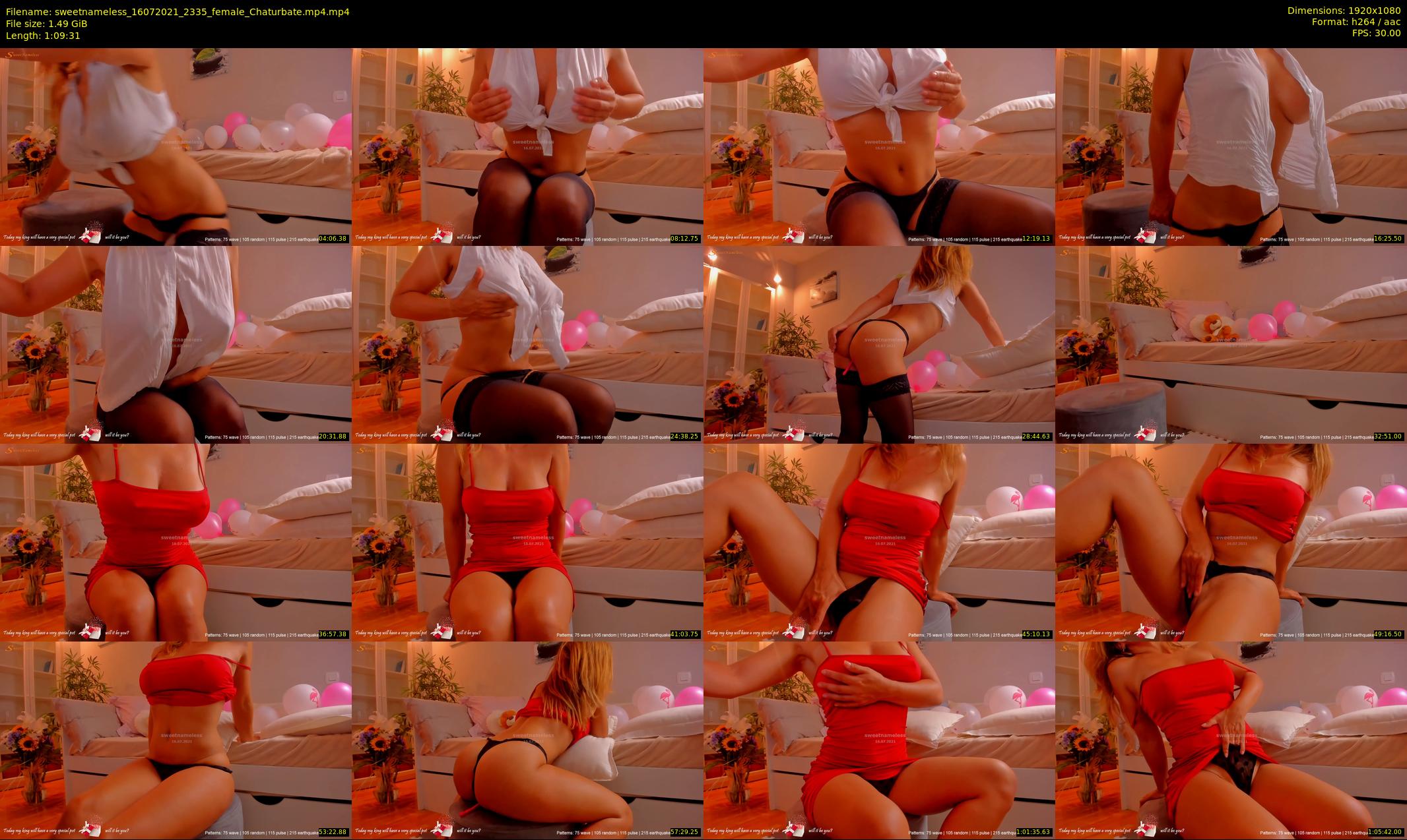 sweetnameless — 70 minute Chaturbate couple cam show recording, 1080p, Jul 16, 2021