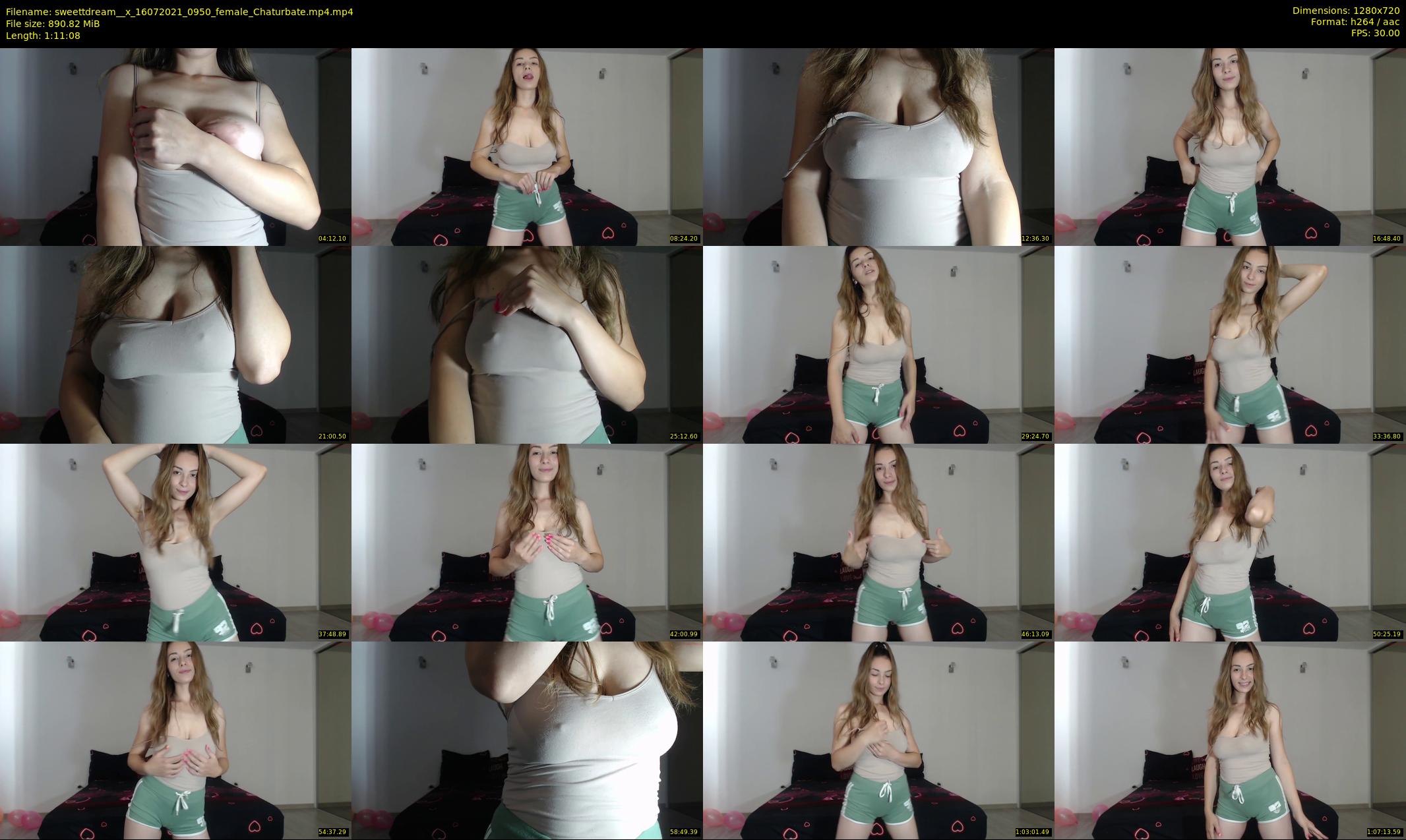 sweettdream__x — 72 minute Chaturbate female cam show recording, 720p, Jul 16, 2021