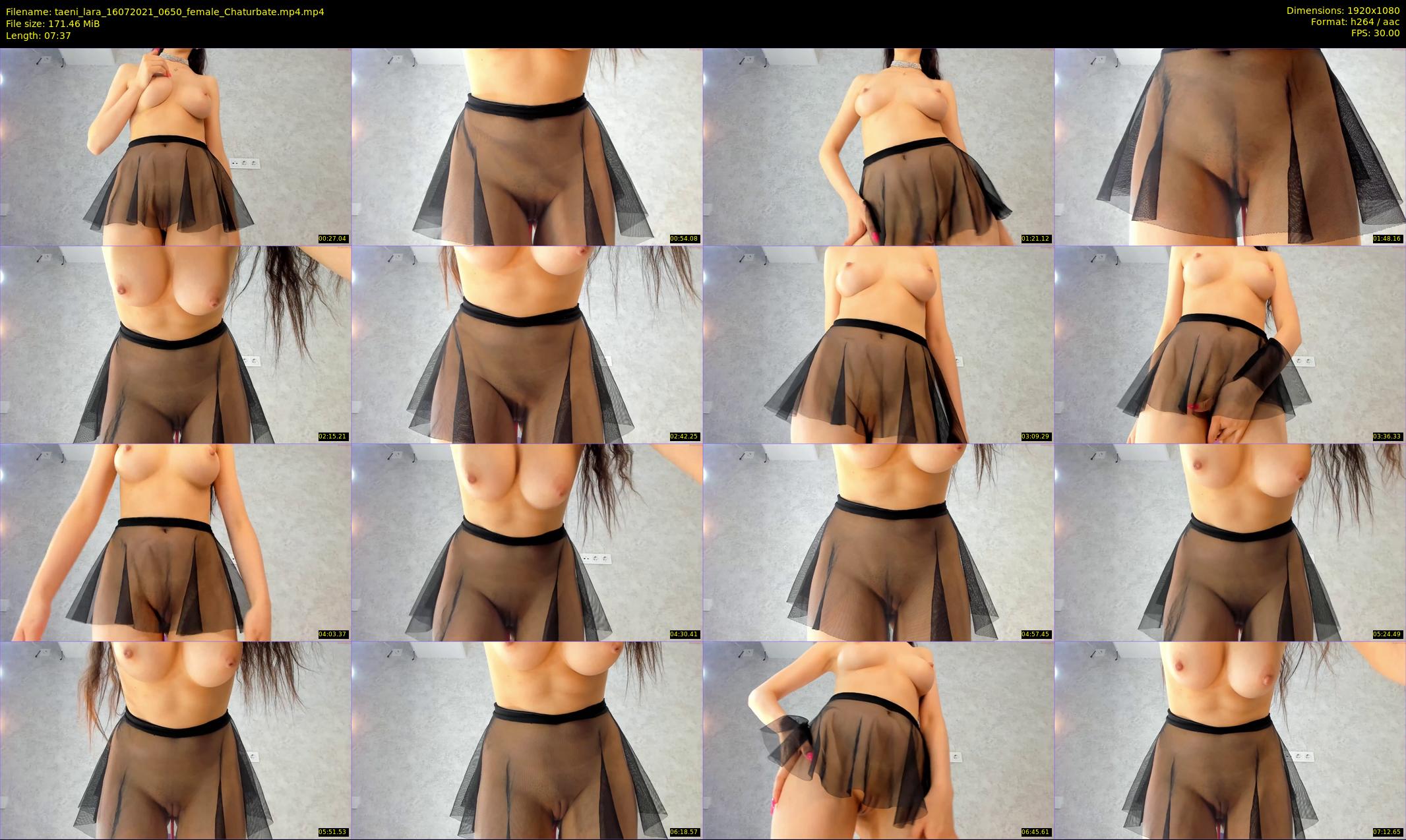 taeni_lara — 8 minute Chaturbate female cam show recording, 1080p, Jul 16, 2021