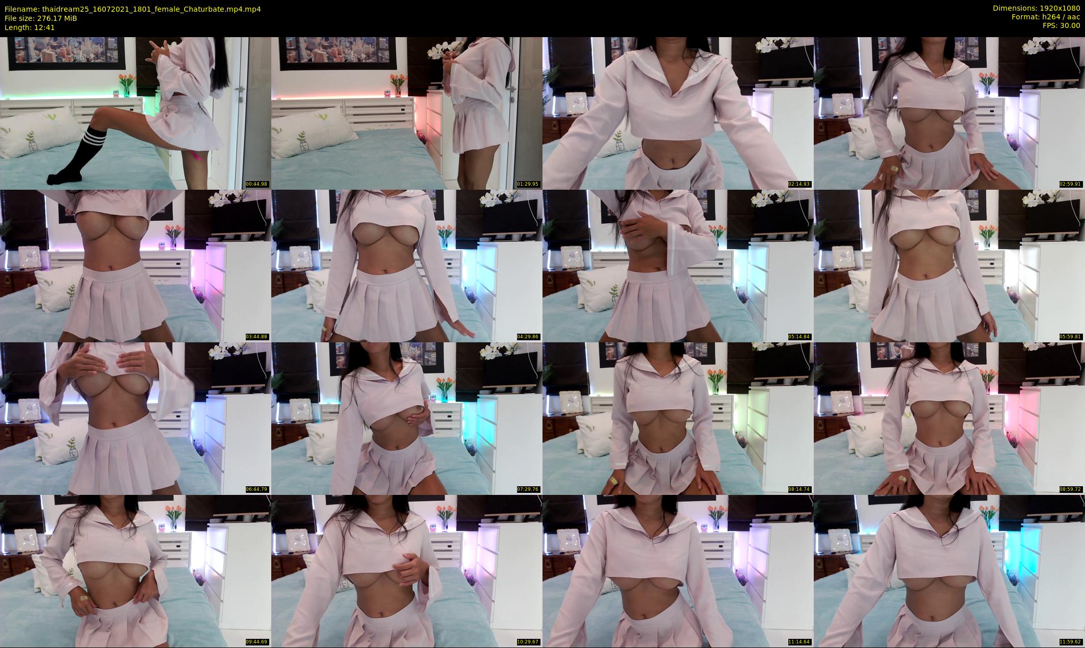 thaidream25 — 13 minute Chaturbate female cam show recording, 1080p, Jul 16, 2021