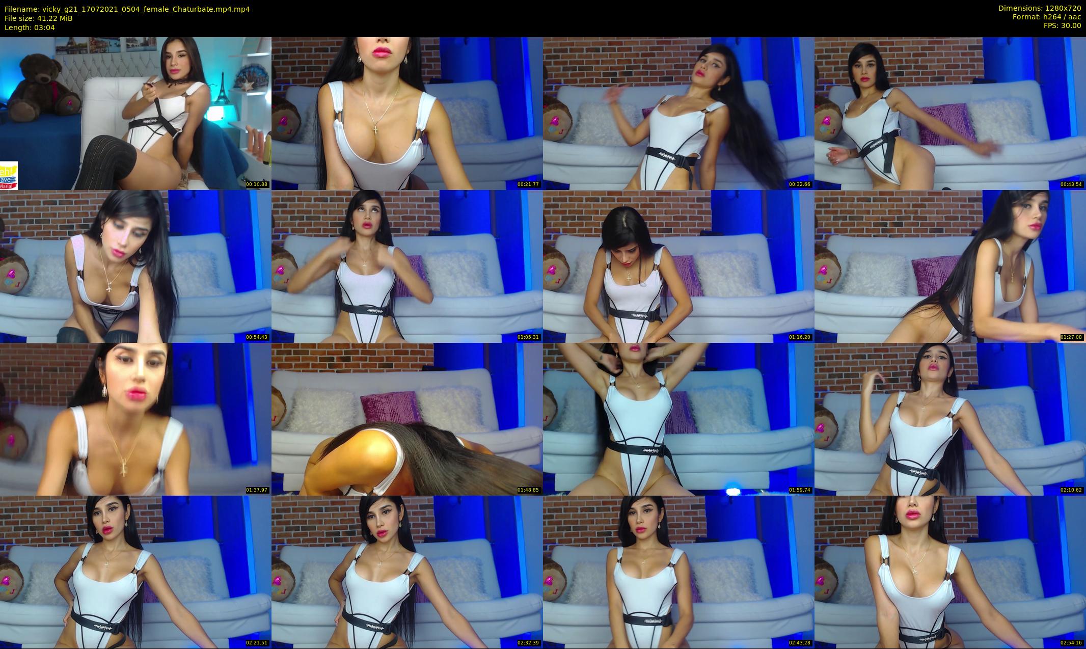 vicky_g21 — 4 minute Chaturbate female cam show recording, 720p, Jul 17, 2021