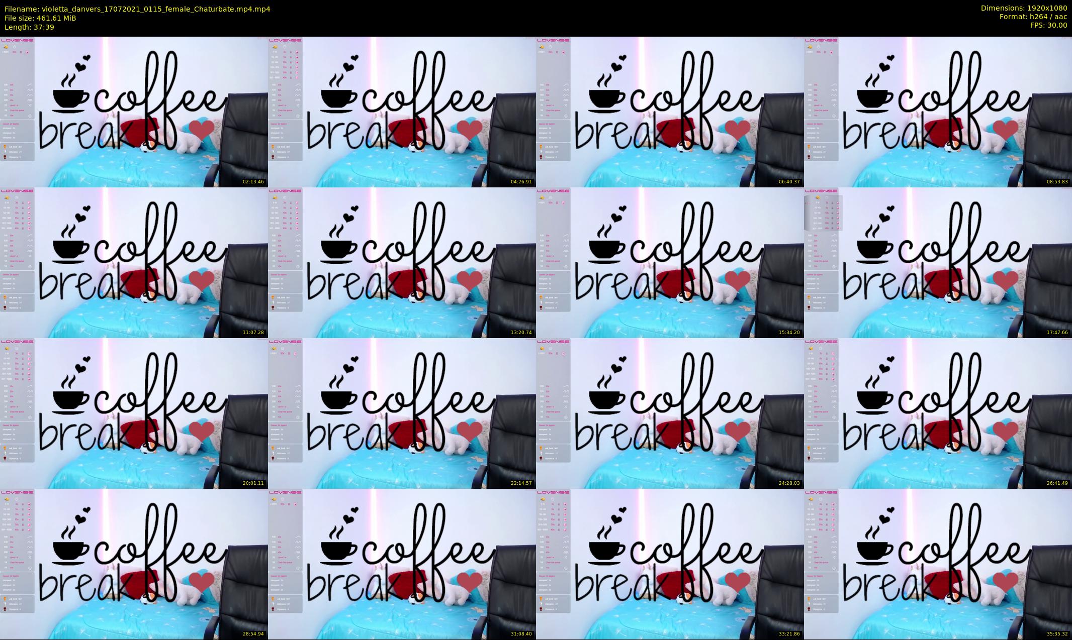violetta_danvers — 38 minute Chaturbate female cam show recording, 1080p, Jul 17, 2021
