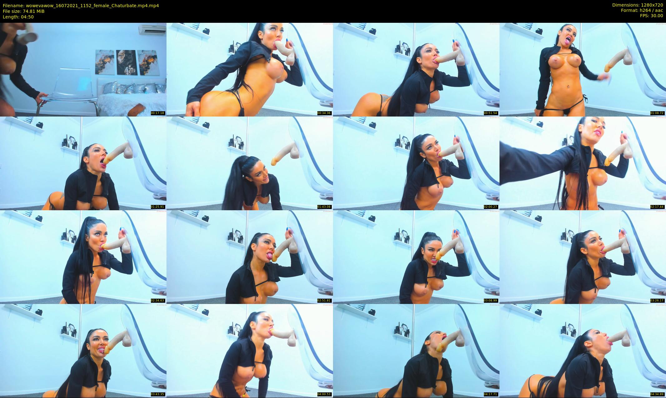wowevawow — 5 minute Chaturbate female cam show recording, 720p, Jul 16, 2021